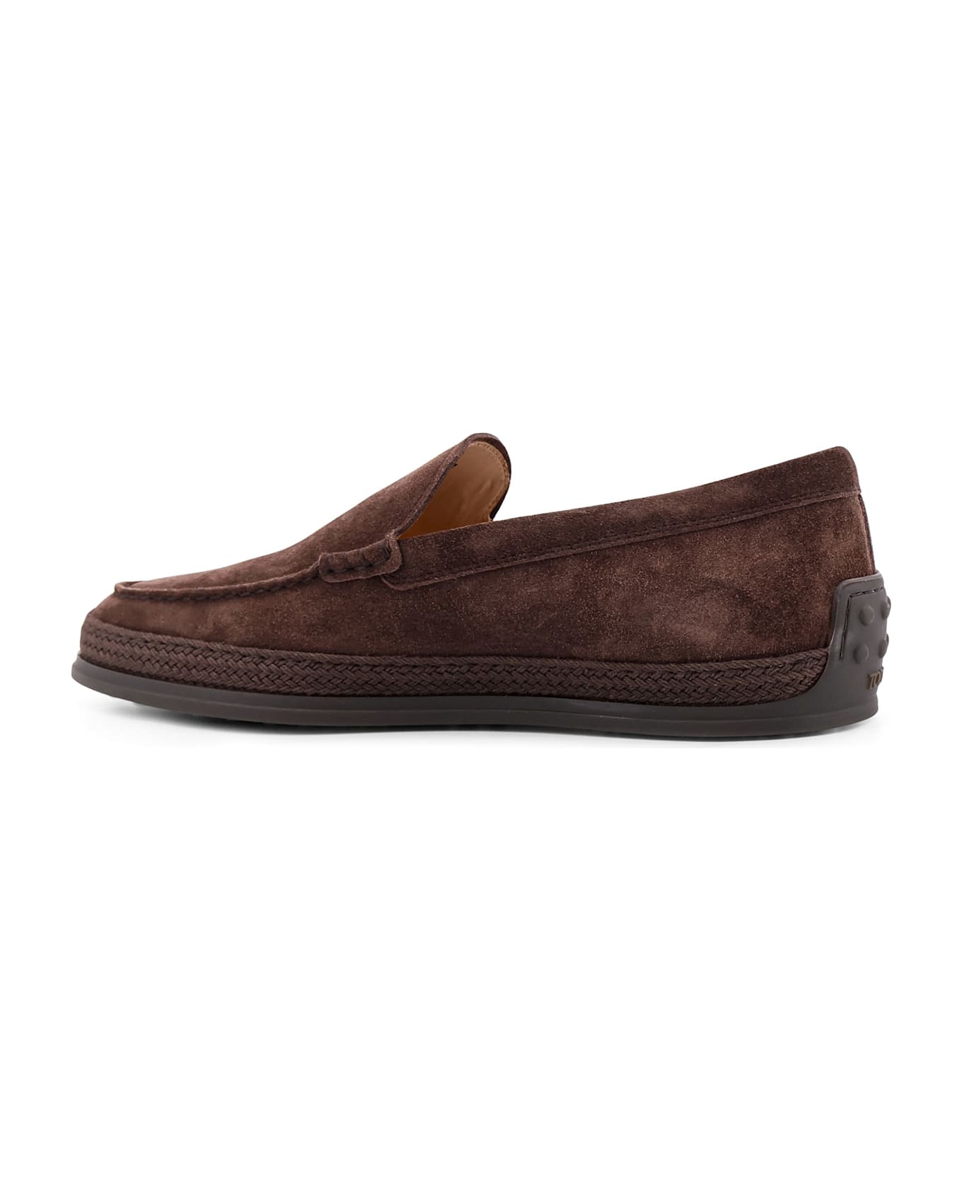 Tod
s Suede Leather Loafer - Brown
