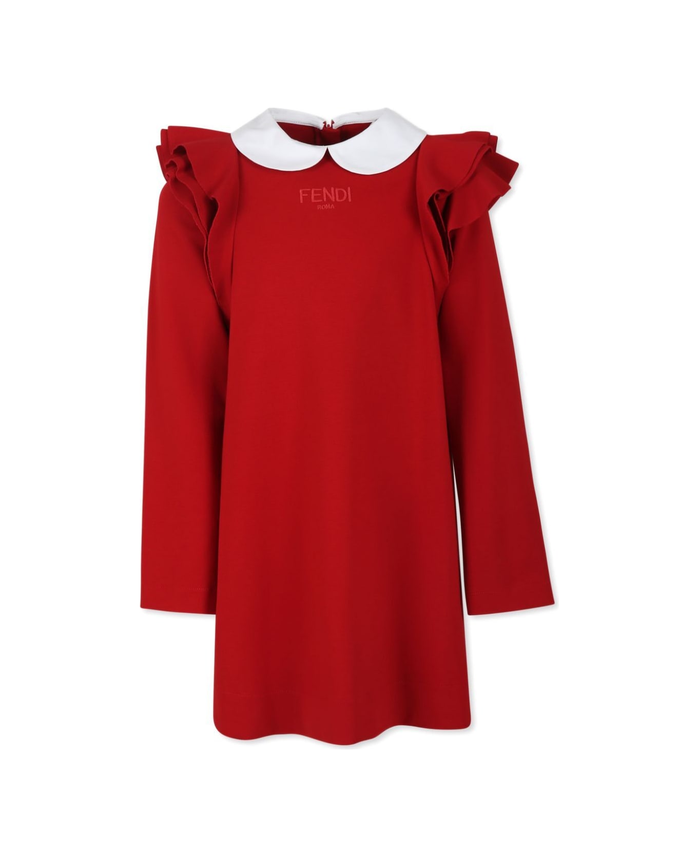 Fendi Dress Punto Milano - Pnh Scarlet Sage