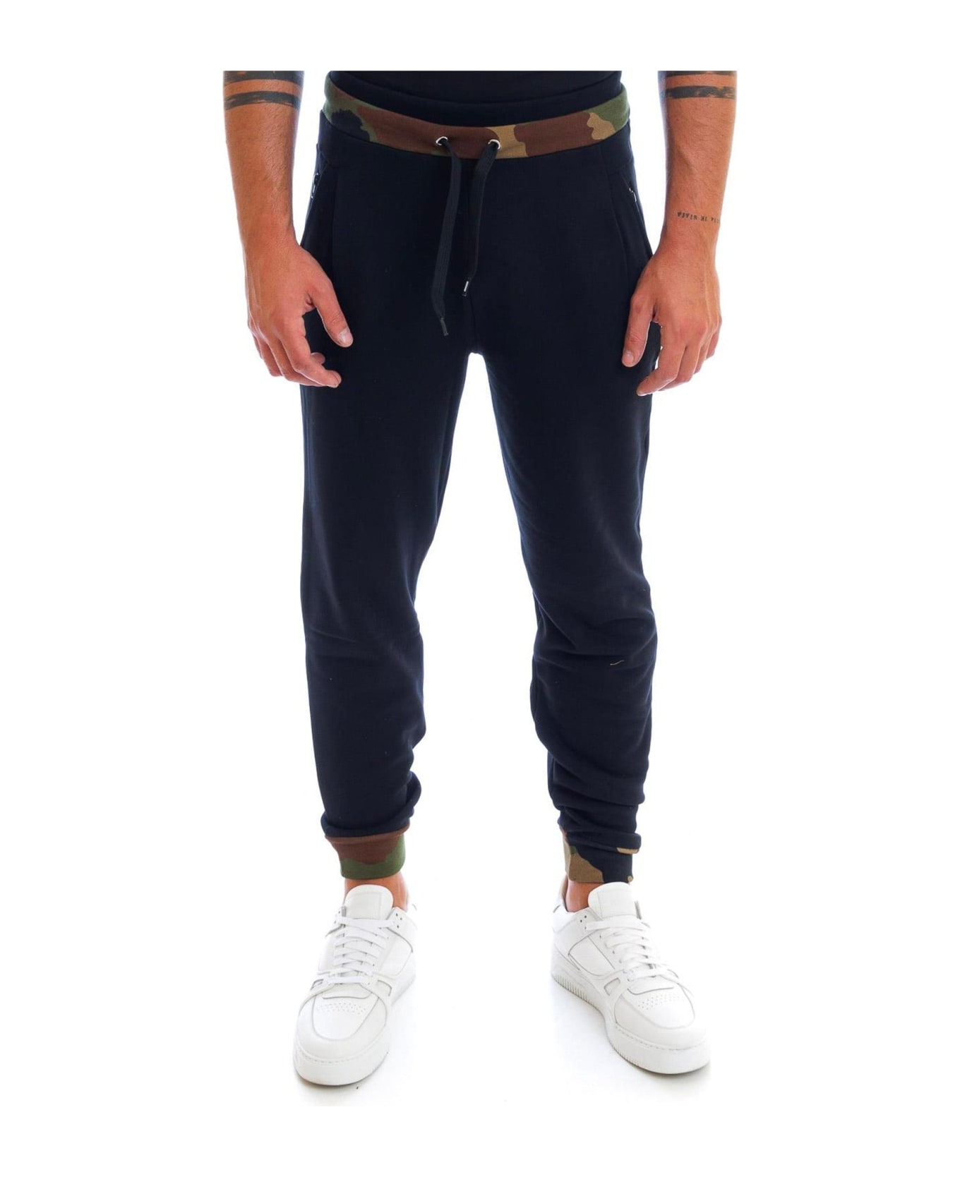 Moschino Underwear Jogging Style Pants - Black スウェットパンツ