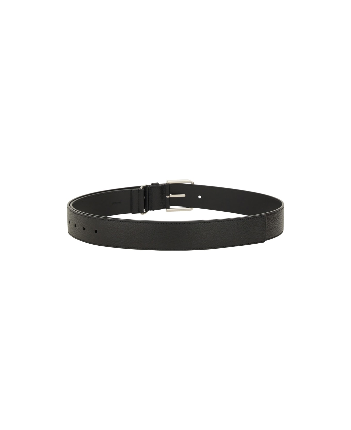 Givenchy Long Leather Belt - BLACK