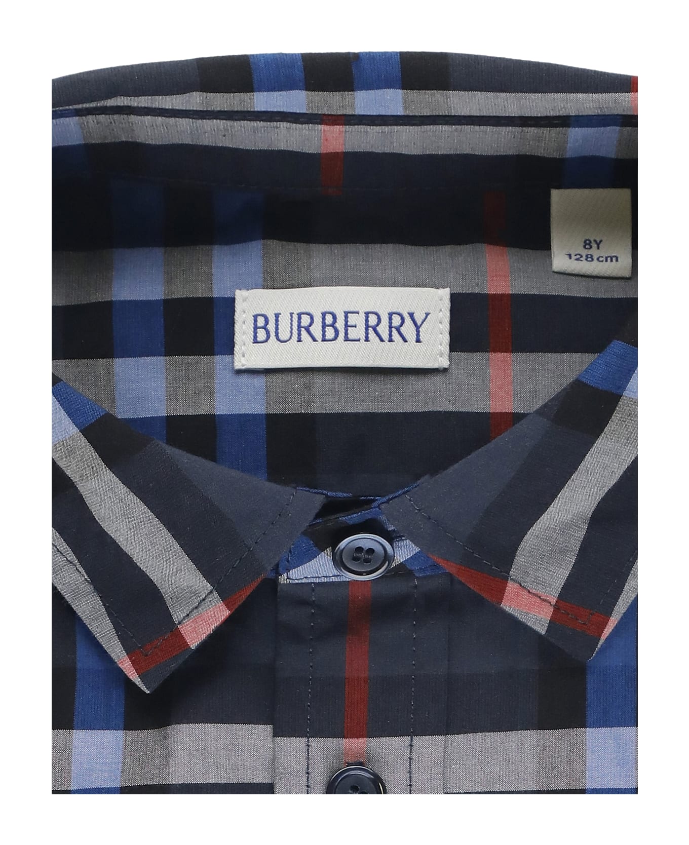 Burberry Cotton Shirt - Blue