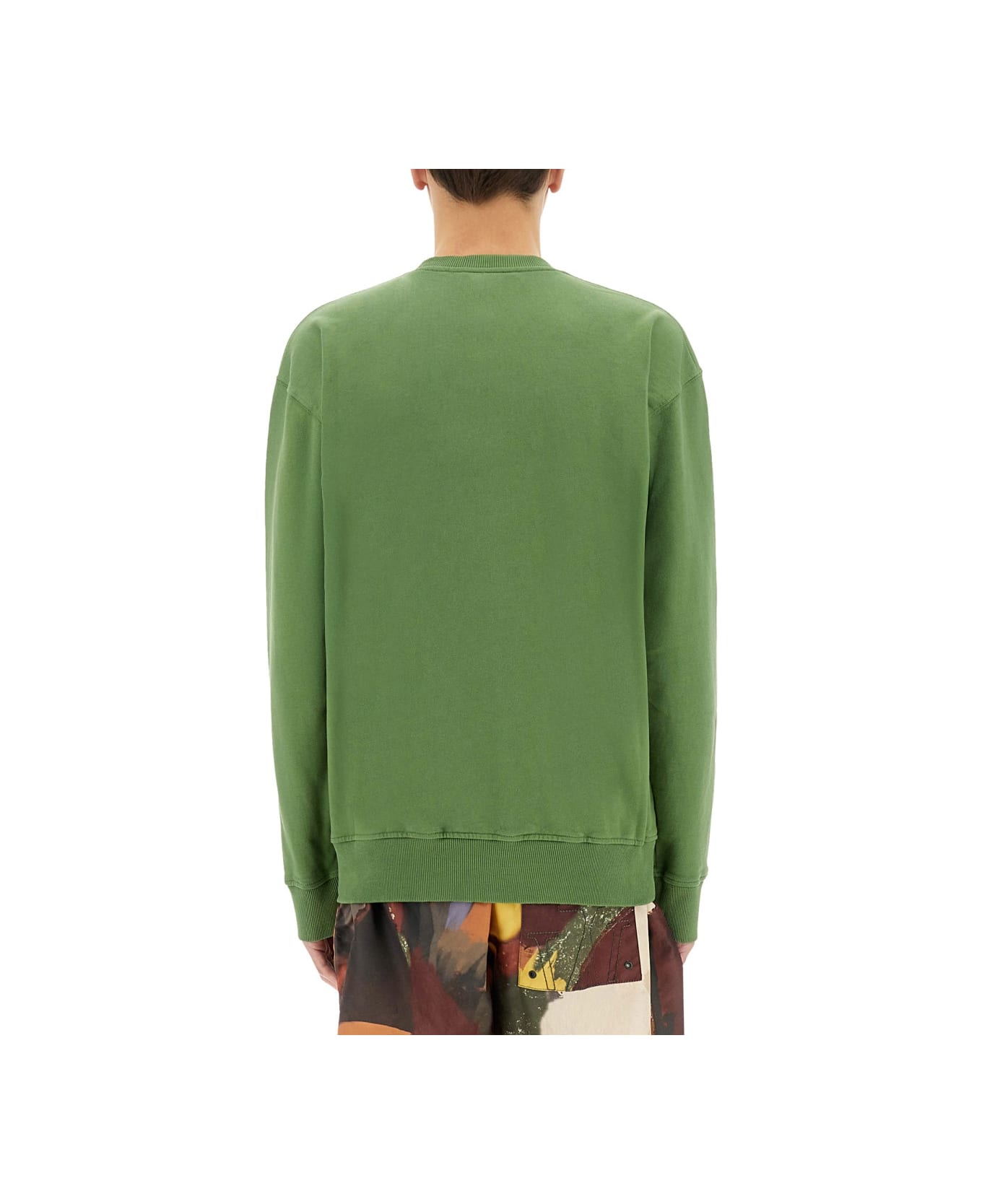 J.W. Anderson Sweatshirt With Logo - GREEN