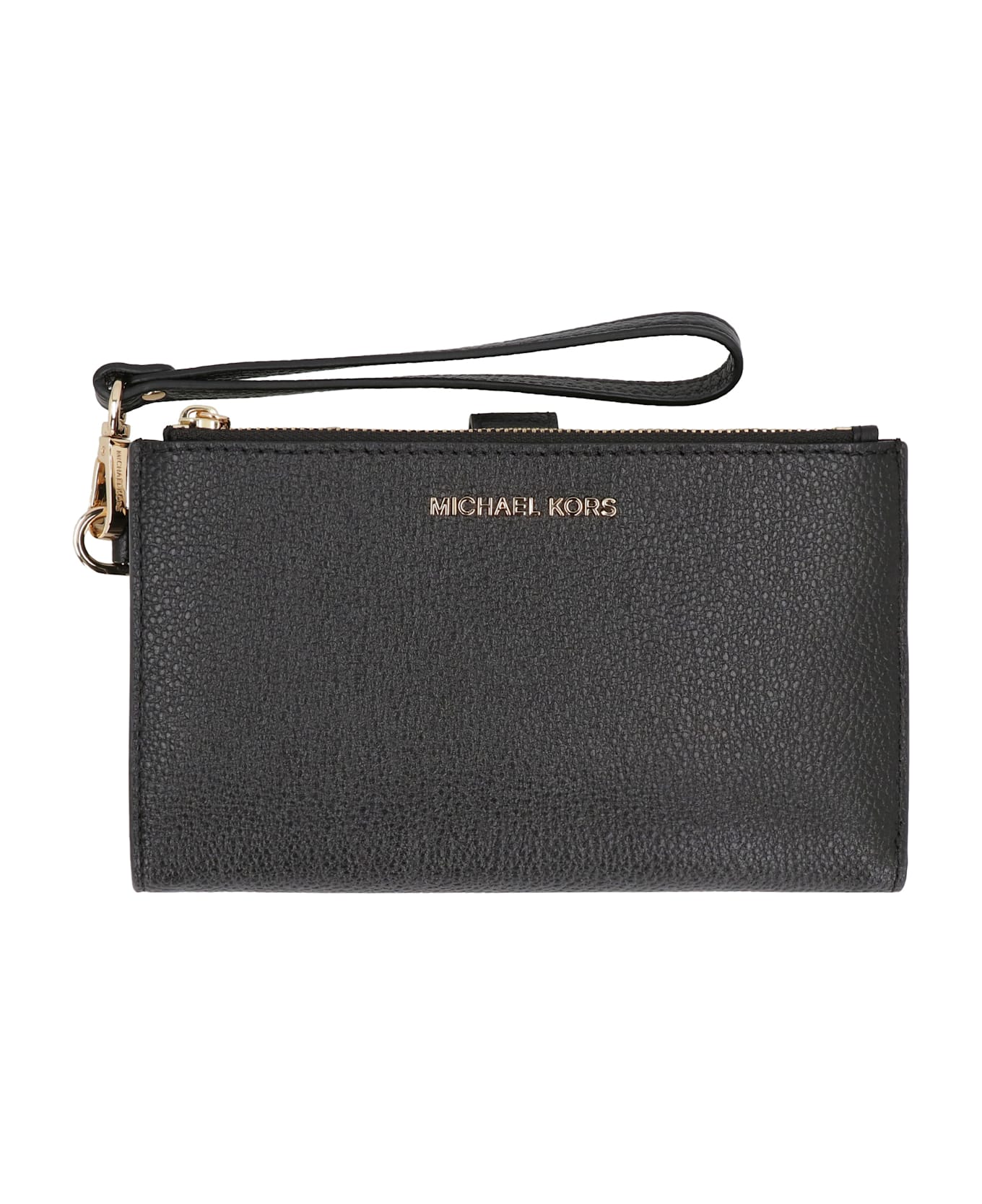MICHAEL Michael Kors Adele Leather Wallet - black