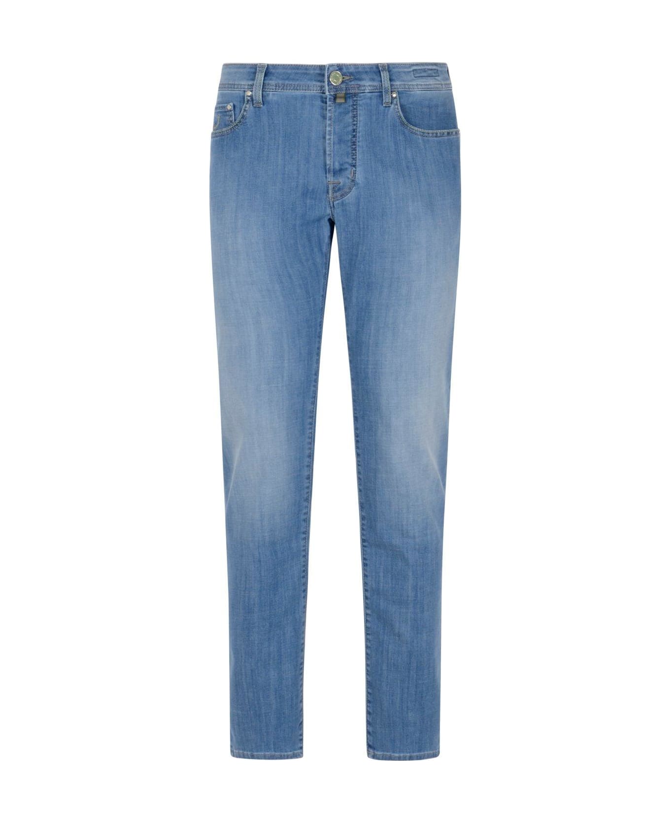 Jacob Cohen Bard Slim-fit Jeans - Clear Blue