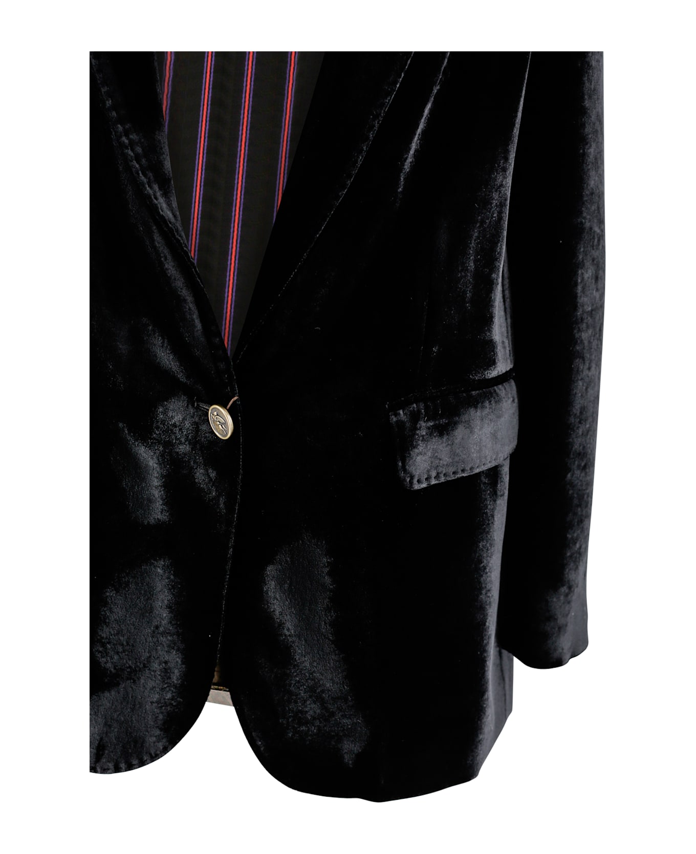 Etro Velvet Jacket - Black