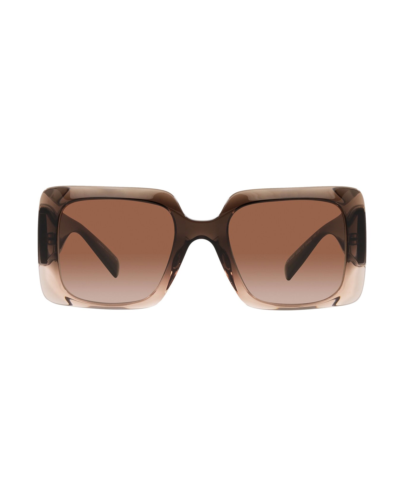 Versace Eyewear Ve4405 Transparent Brown Gradient Sunglasses - Transparent Brown Gradient