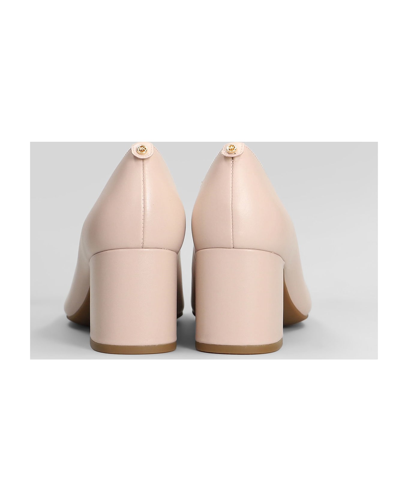 Michael Kors Perla Flex Pump Pumps In Rose-pink Leather - rose-pink