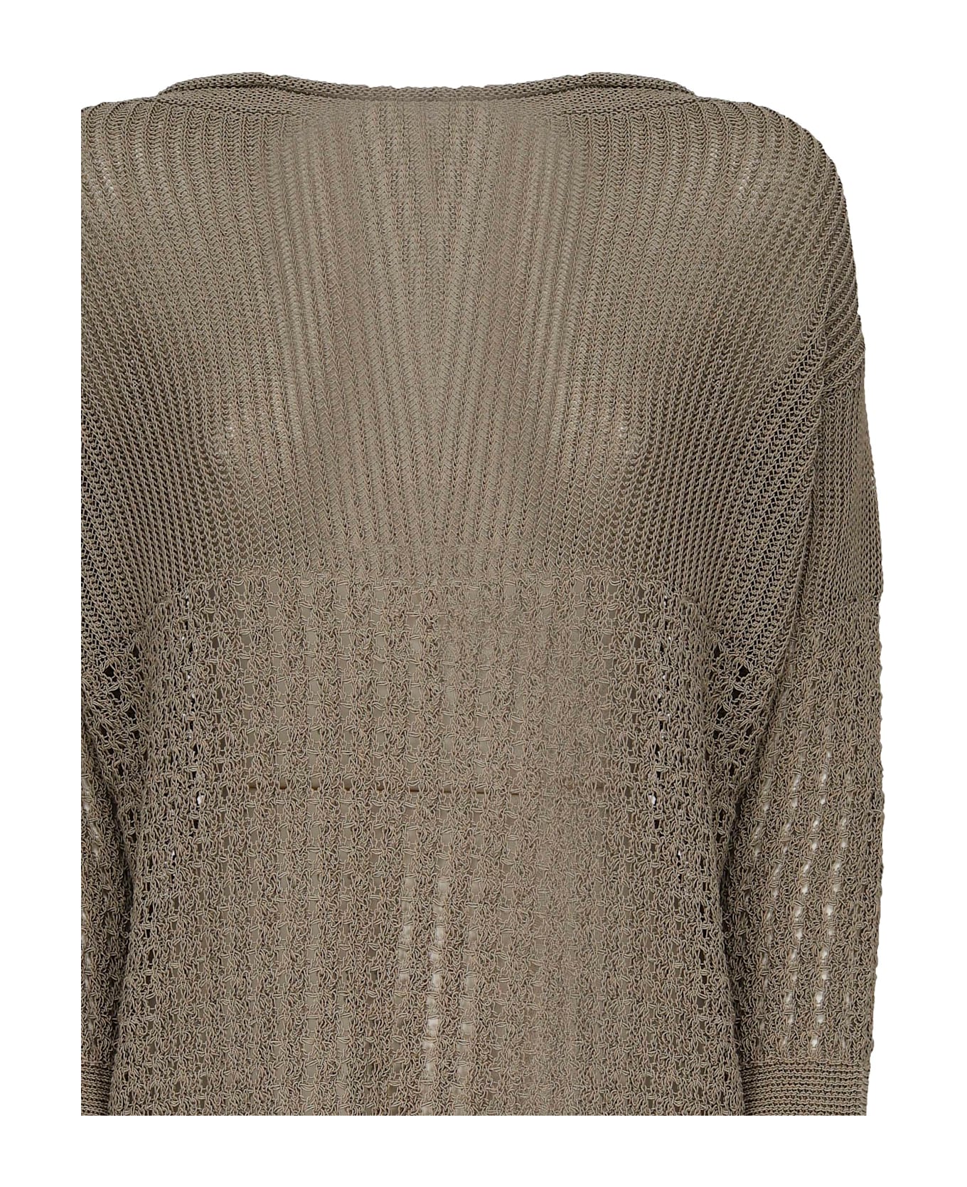 Max Mara Paggi Cotton Blend Pullover - Beige