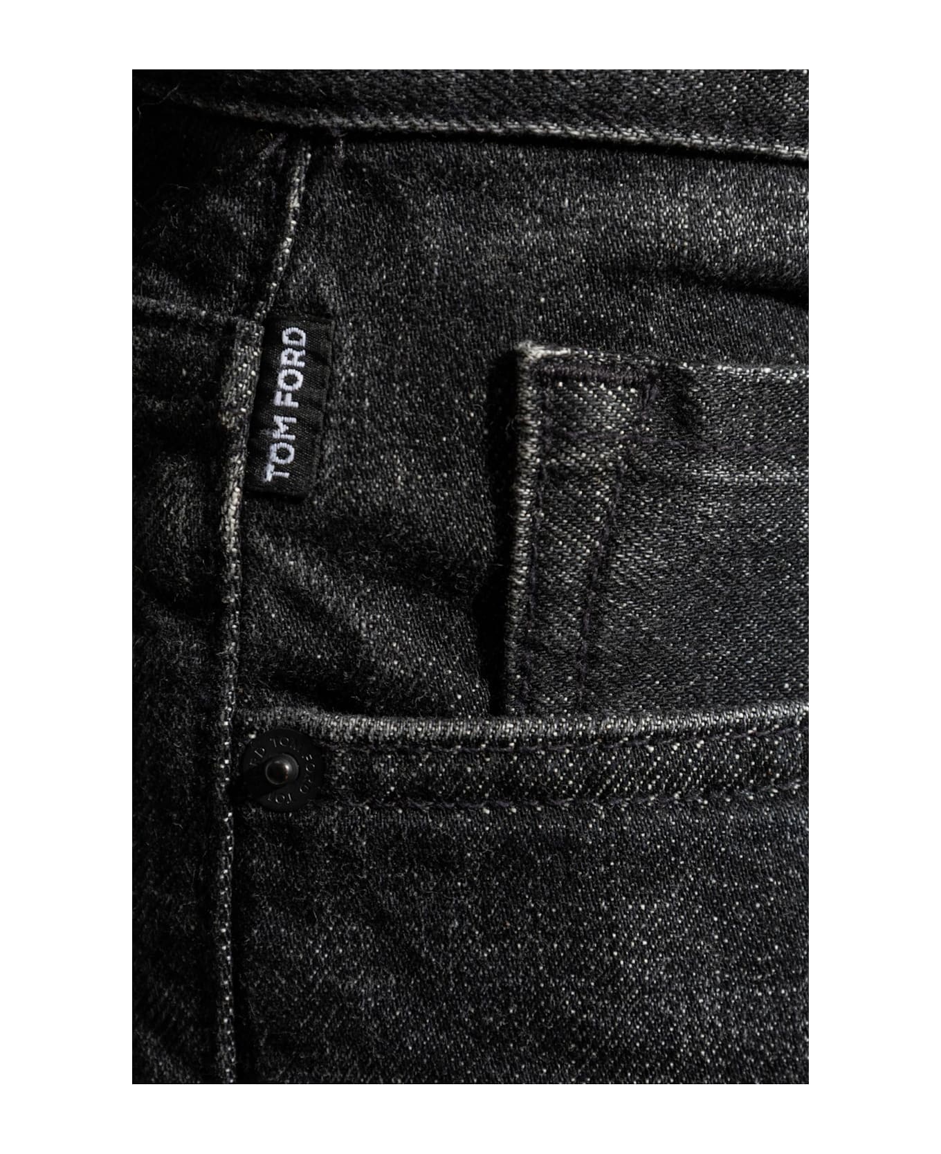 Tom Ford Jeans With Tapered Legs - BLACK