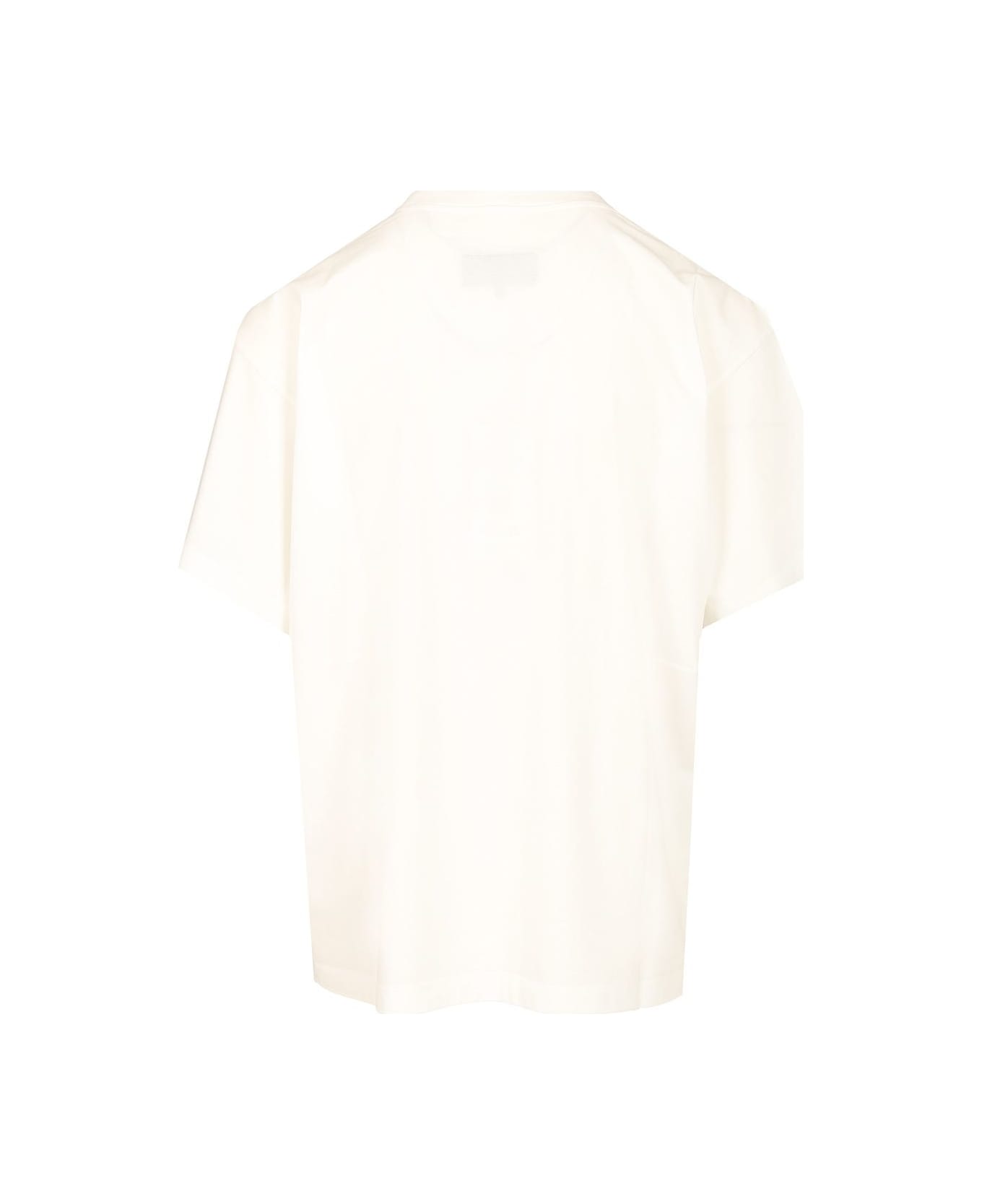MM6 Maison Margiela Cotton T-shirt - off white