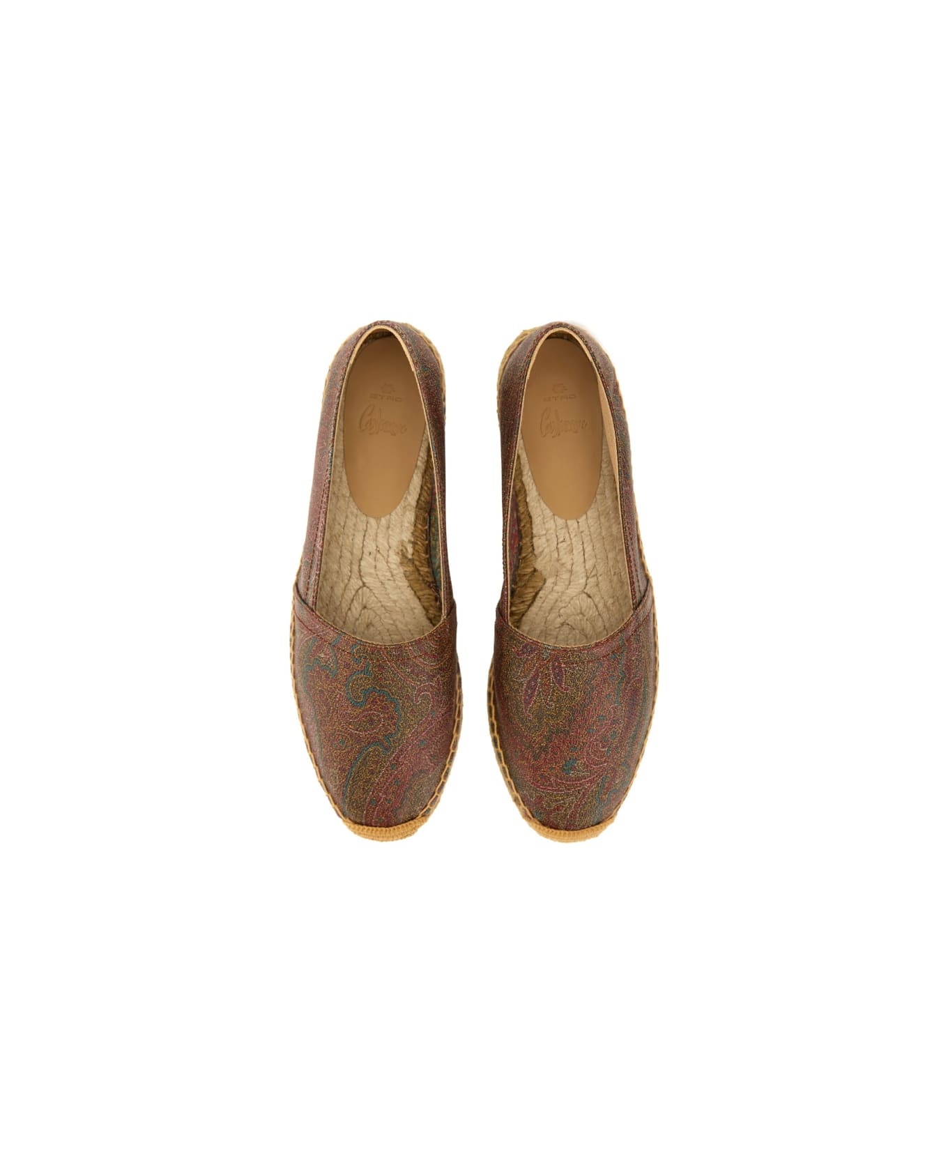 Etro Espadrille Paisley - BROWN
