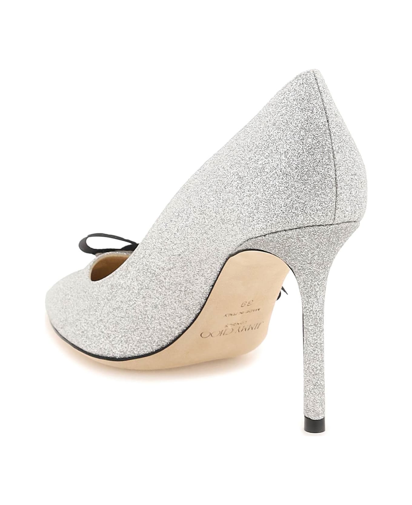 Jimmy Choo 'romy' Pumps - SILVER BLACK (Silver)