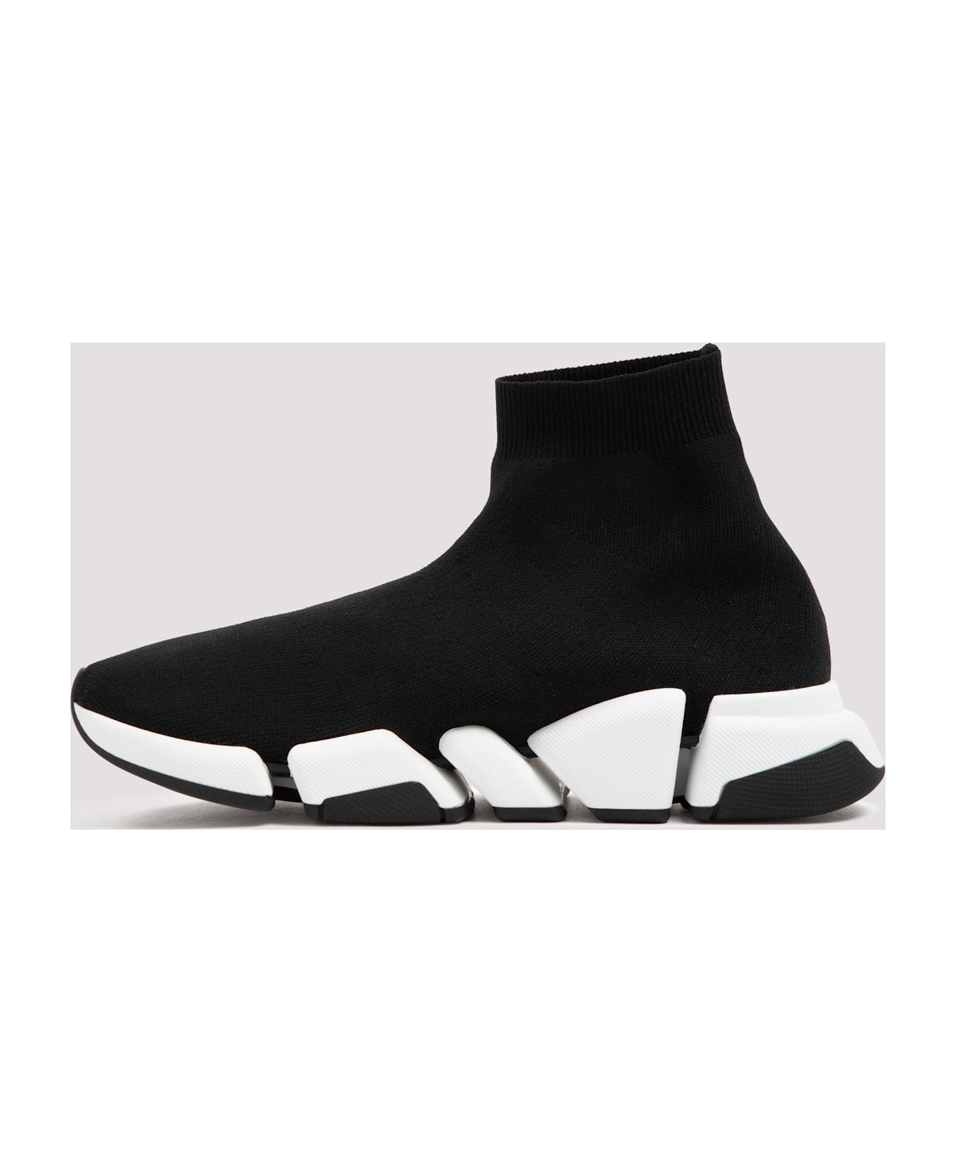 Balenciaga Speed 2.0 Sneakers - Black White Black