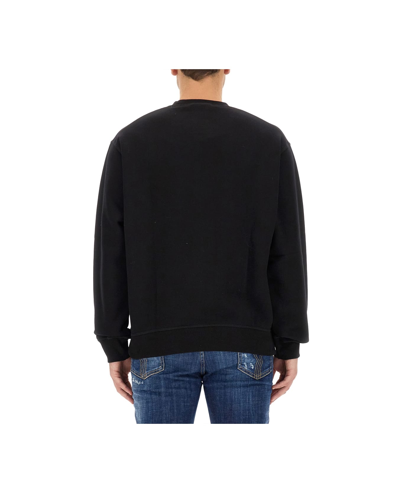 Dsquared2 Cool Fit Sweatshirt - BLACK