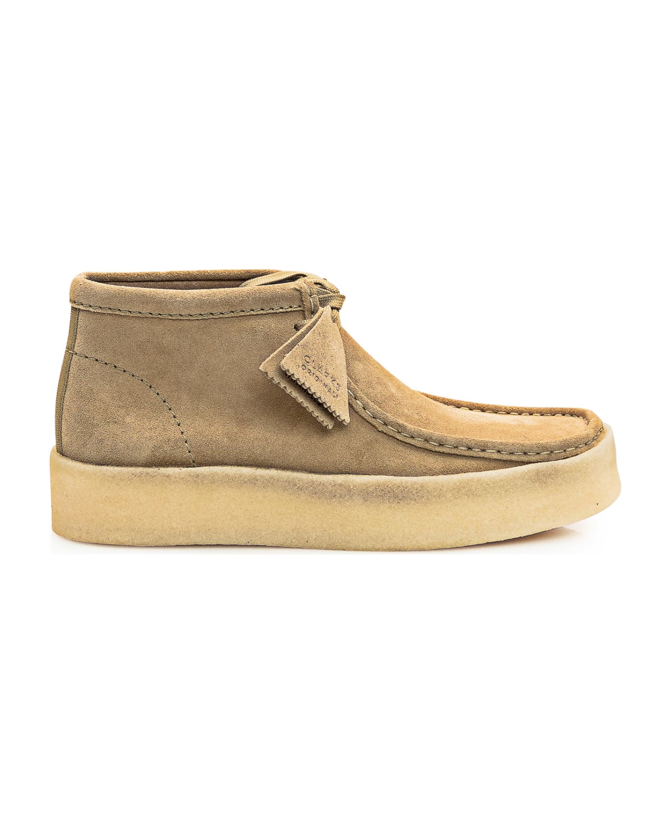 Clarks Wallabeecup Boots - MAPLE SUEDE