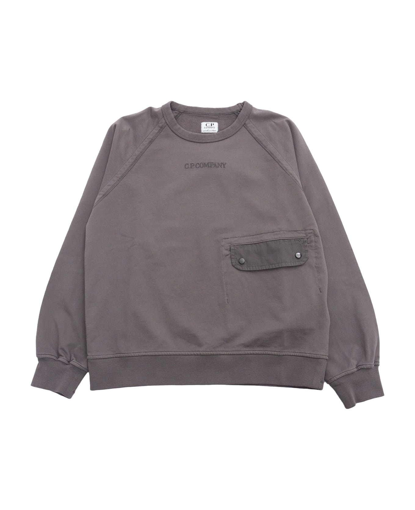 C.P. Company Undersixteen Crewneck Sweater - GREY