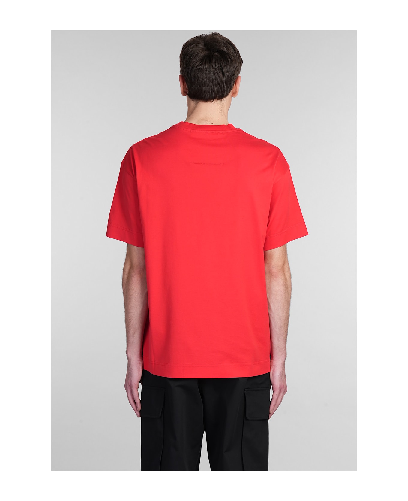 Givenchy T-shirt In Red Cotton - RED
