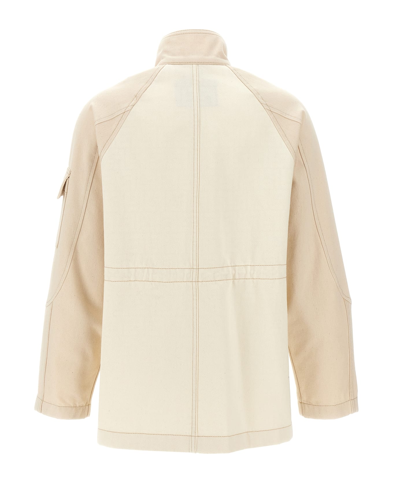 Fendi Denim Parka - Beige