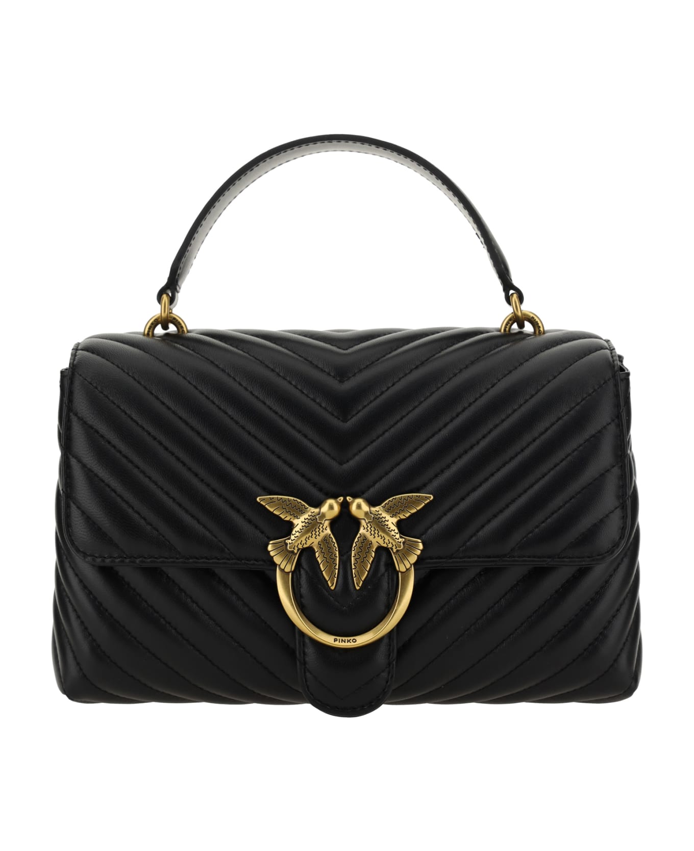 Pinko Love Lady Handbag - Black