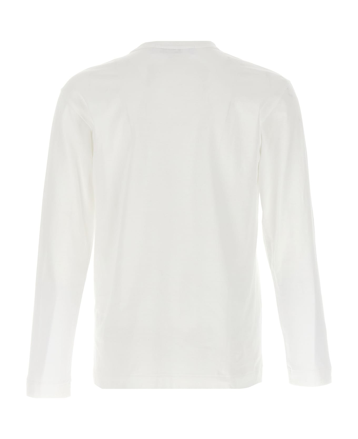 Comme des Garçons Play Logo Patch T-shirt - White