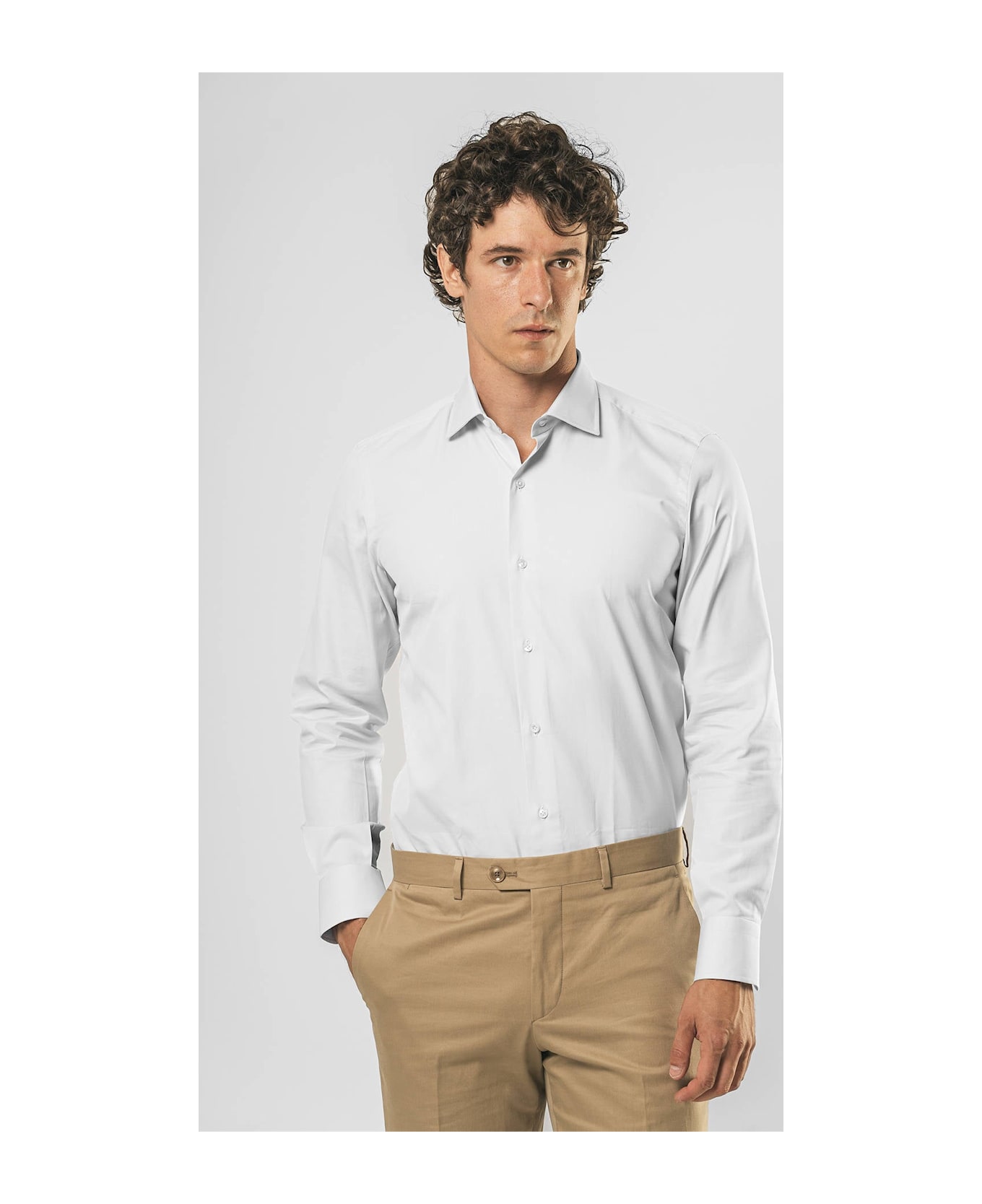 Larusmiani Handmade Shirt Mayfair Shirt - White