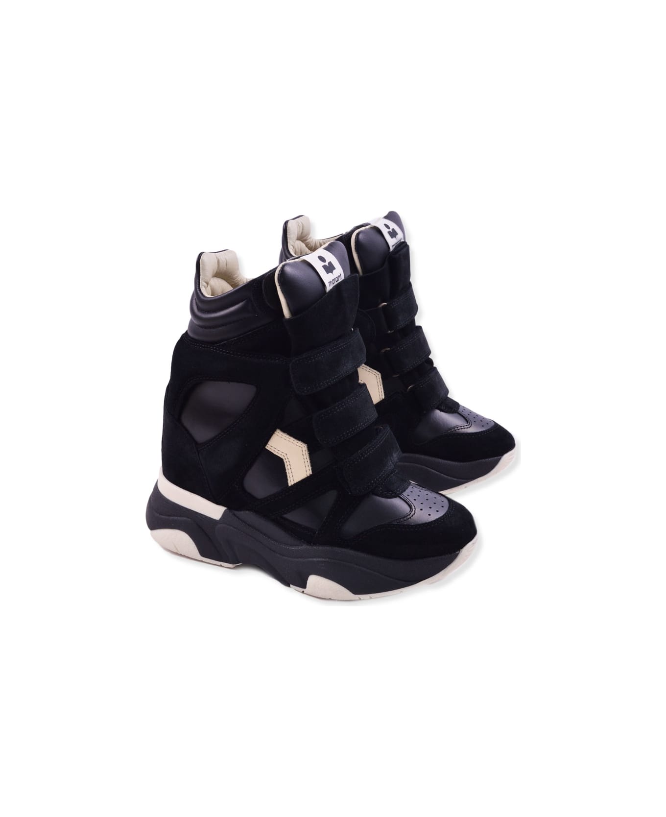 Isabel Marant Balskee Sneakers - BLACK