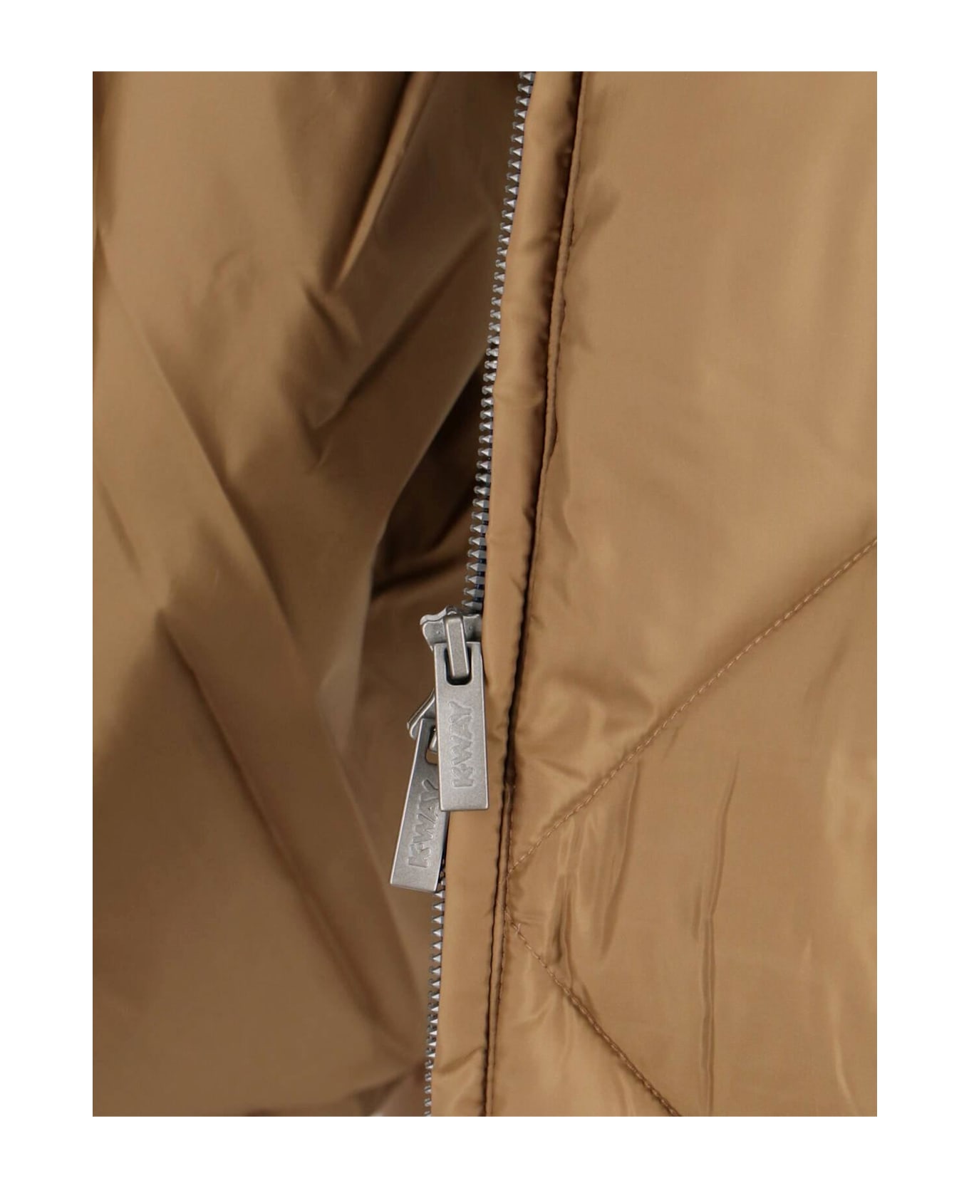 K-Way 
quill Super Light
 Hooded Down Jacket - Brown