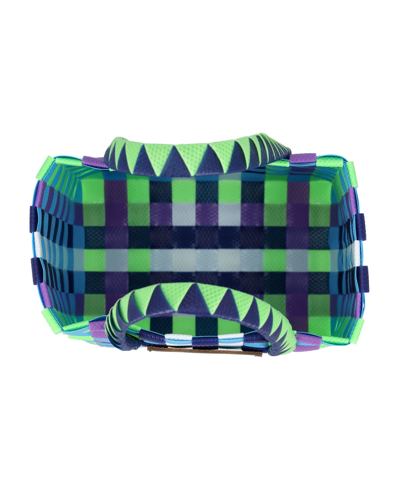 Marni Micro Basket - BLUE/GREEN