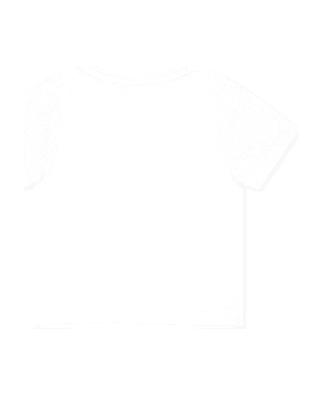 Timberland White T-shirt For Baby Boy With Tree - White