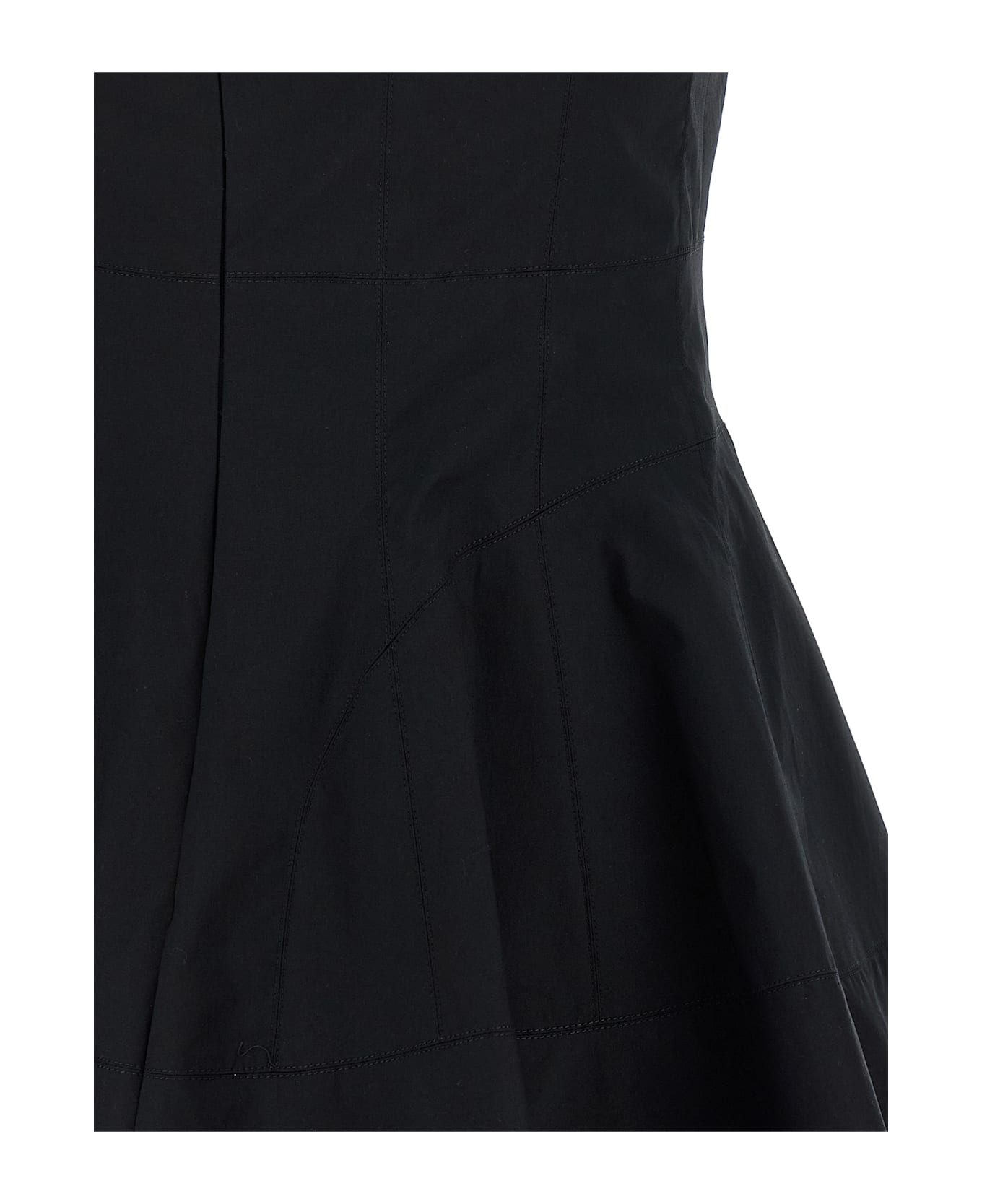 Giovanni Bedin Poplin Mini Dress - Black  