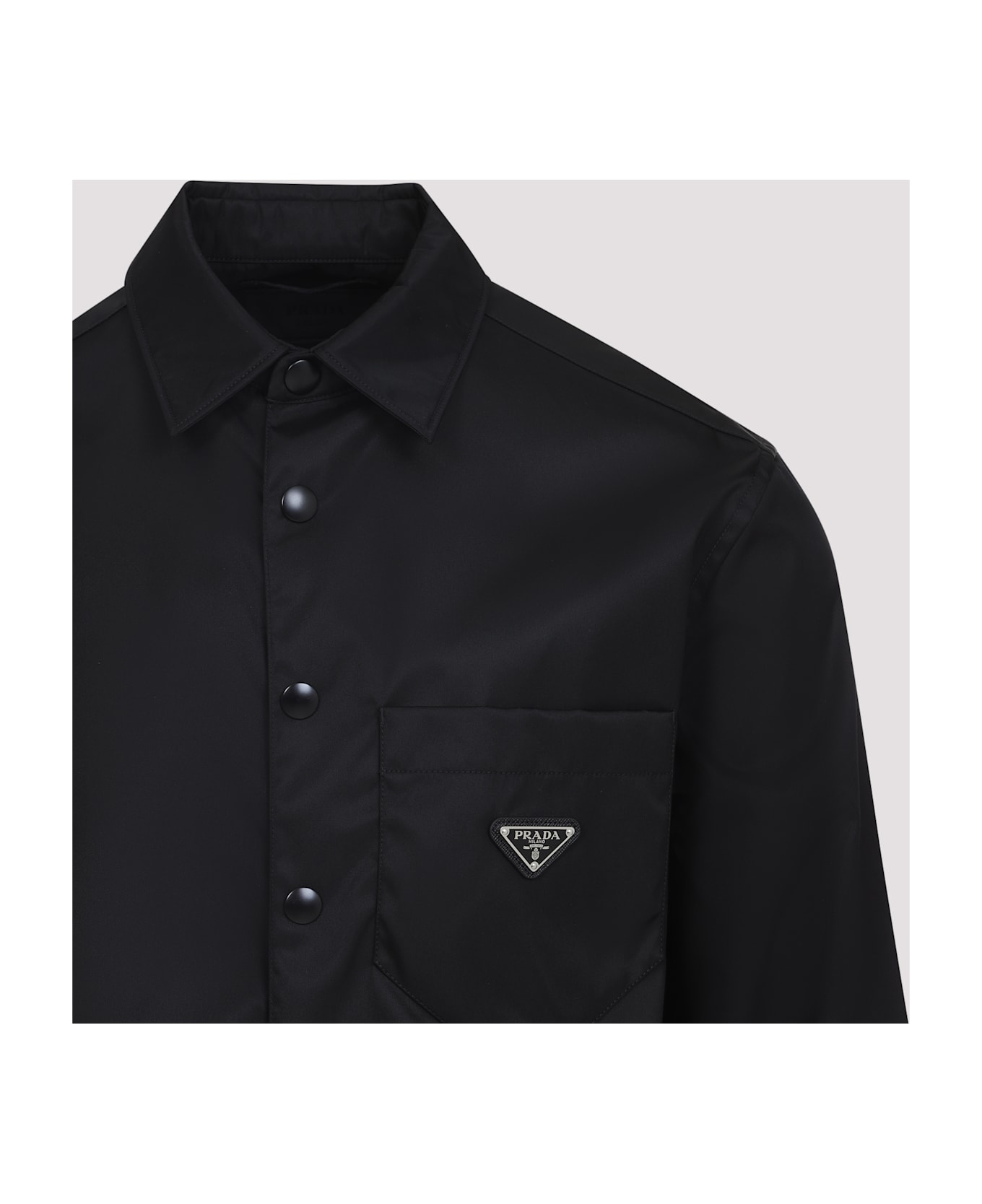 Prada Nylon Shirt - Nero