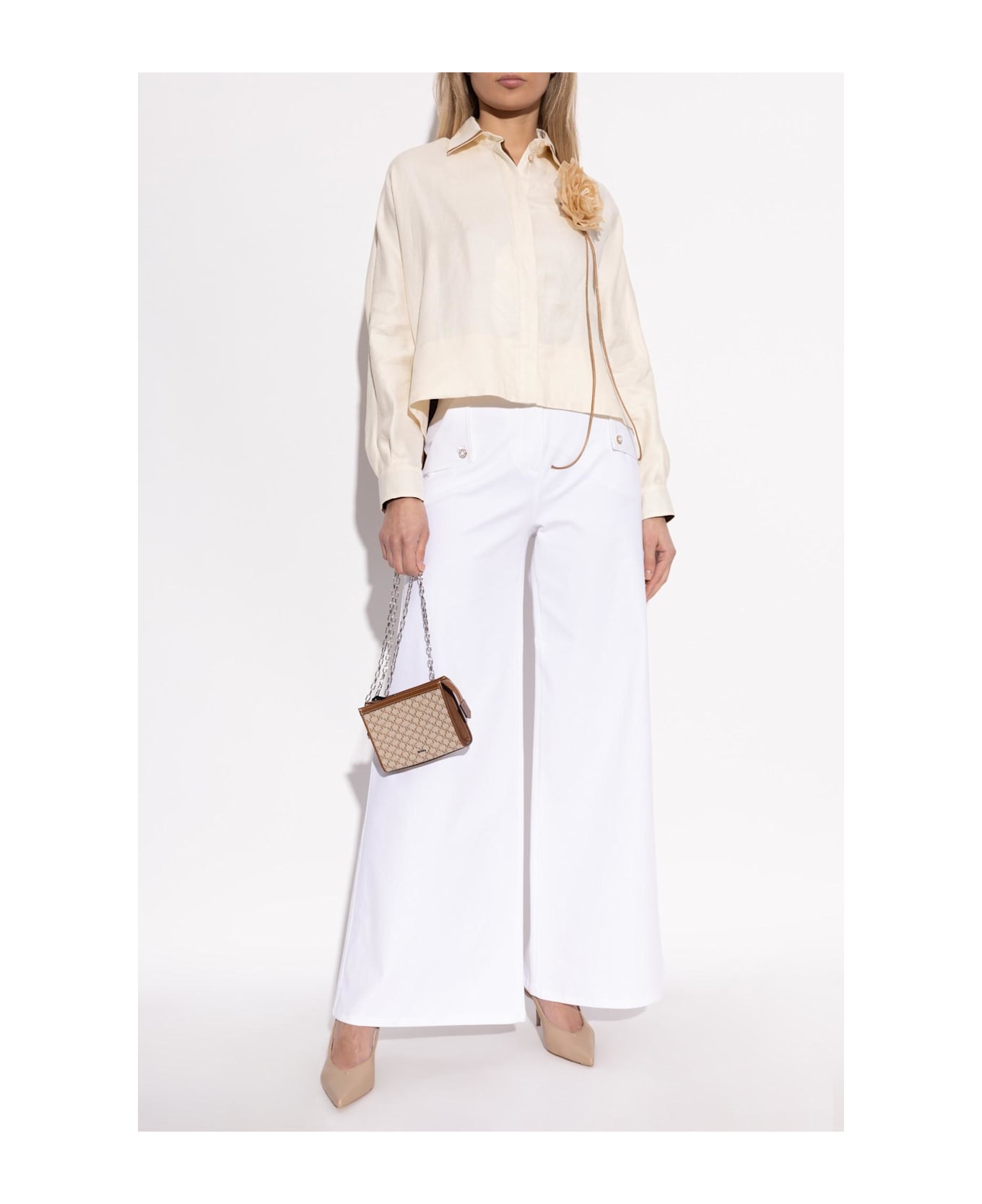 Max Mara Pants Memore - WHITE