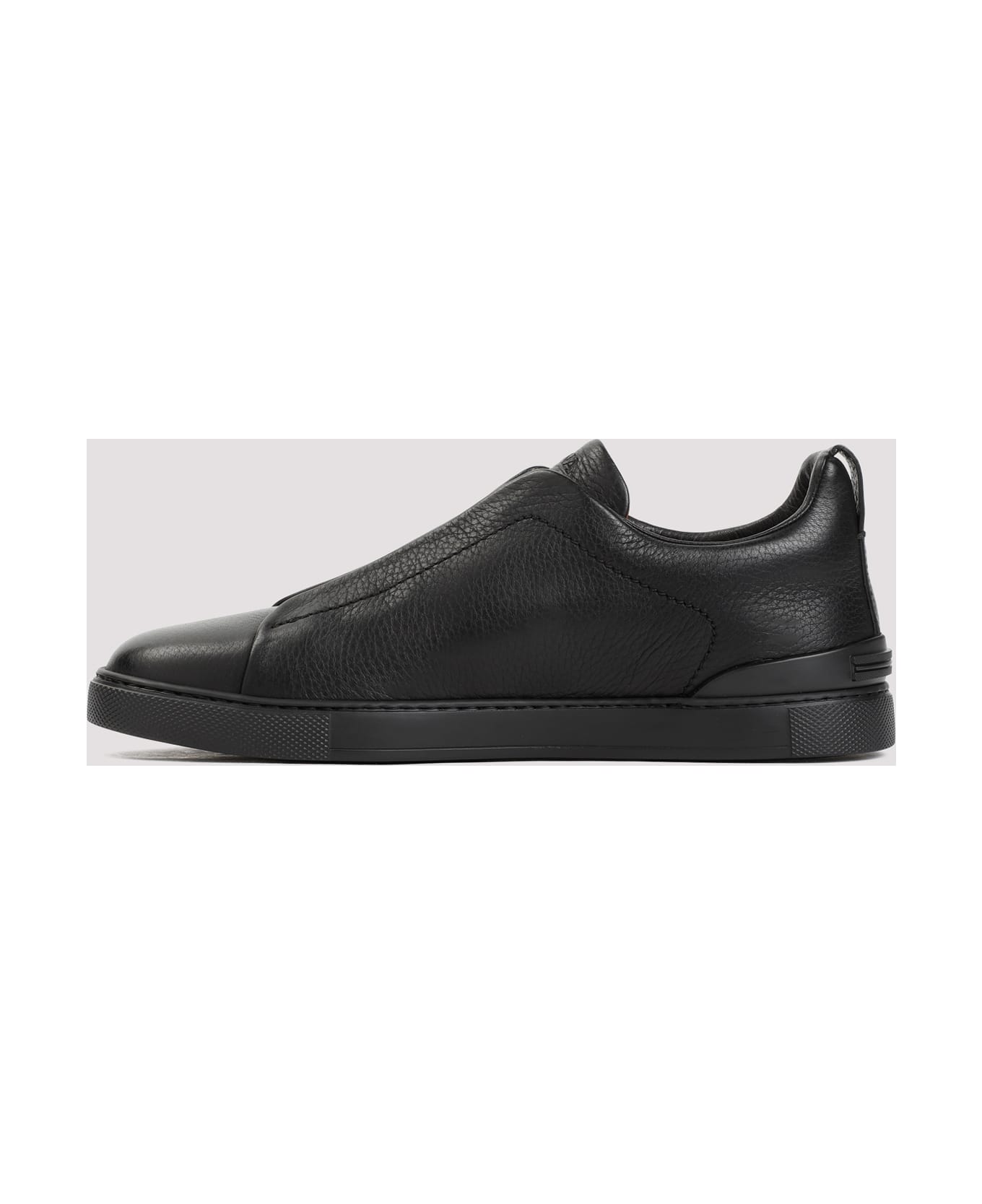 Zegna Triple Stitch Sneakers - Nee Nero Unito