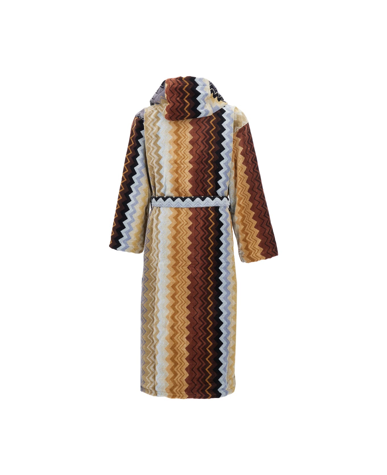 Missoni Giacomo Accappatoio Cappuccio - Brown