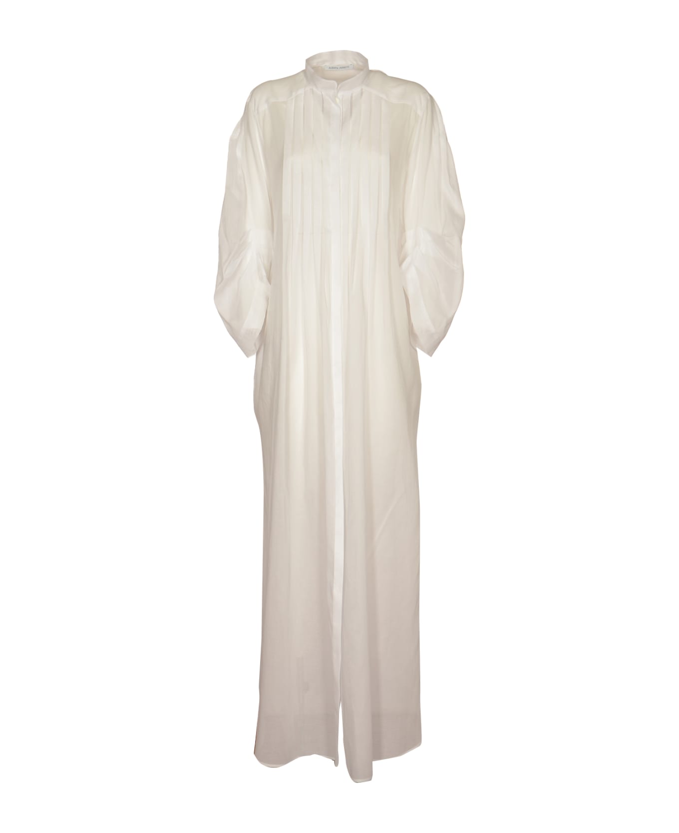 Alberta Ferretti Oversized Long-length Dress - White
