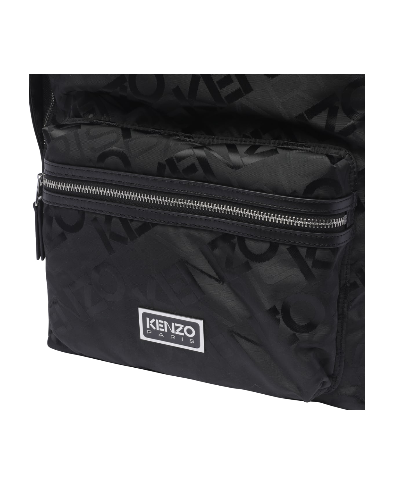 Kenzo Monogram Backpack - Black