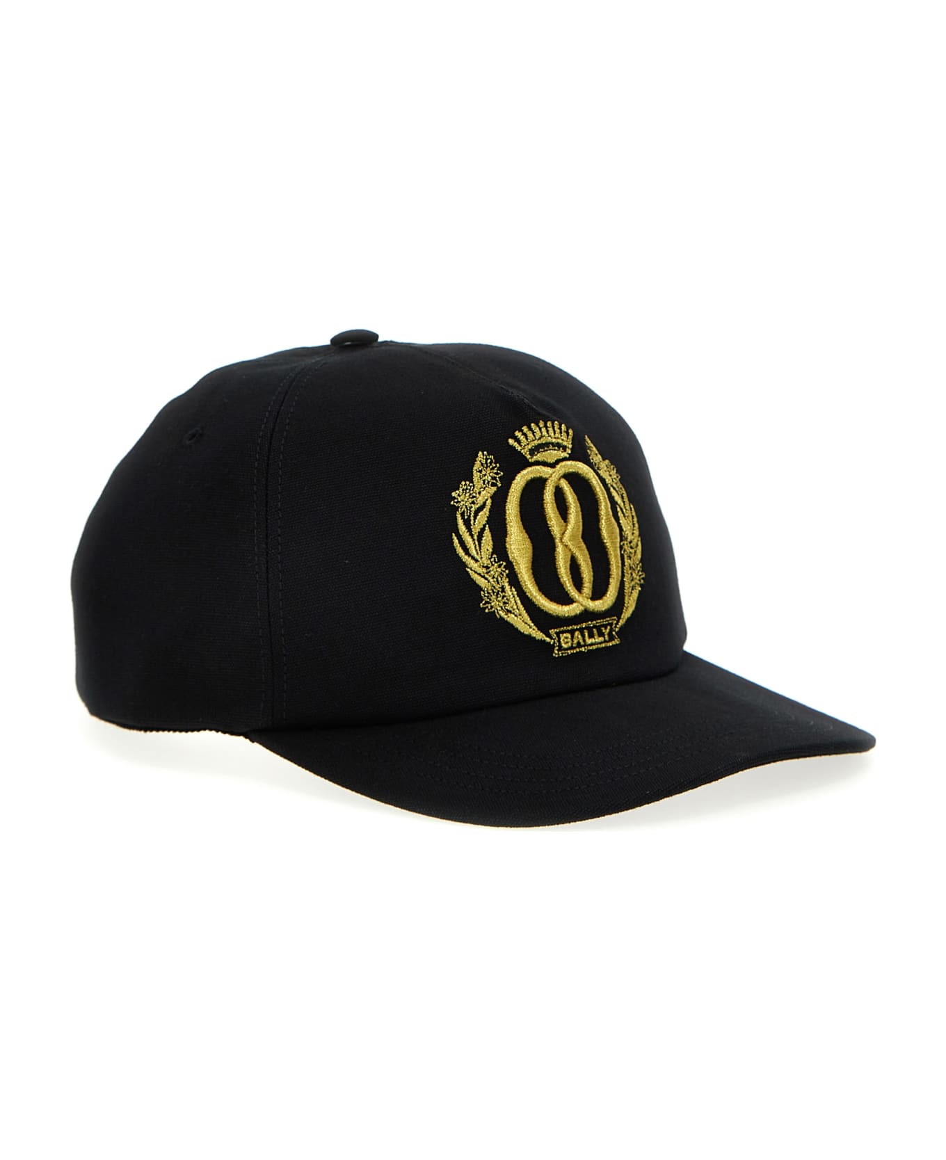 Bally Embroidered Logo Hat - Black   帽子