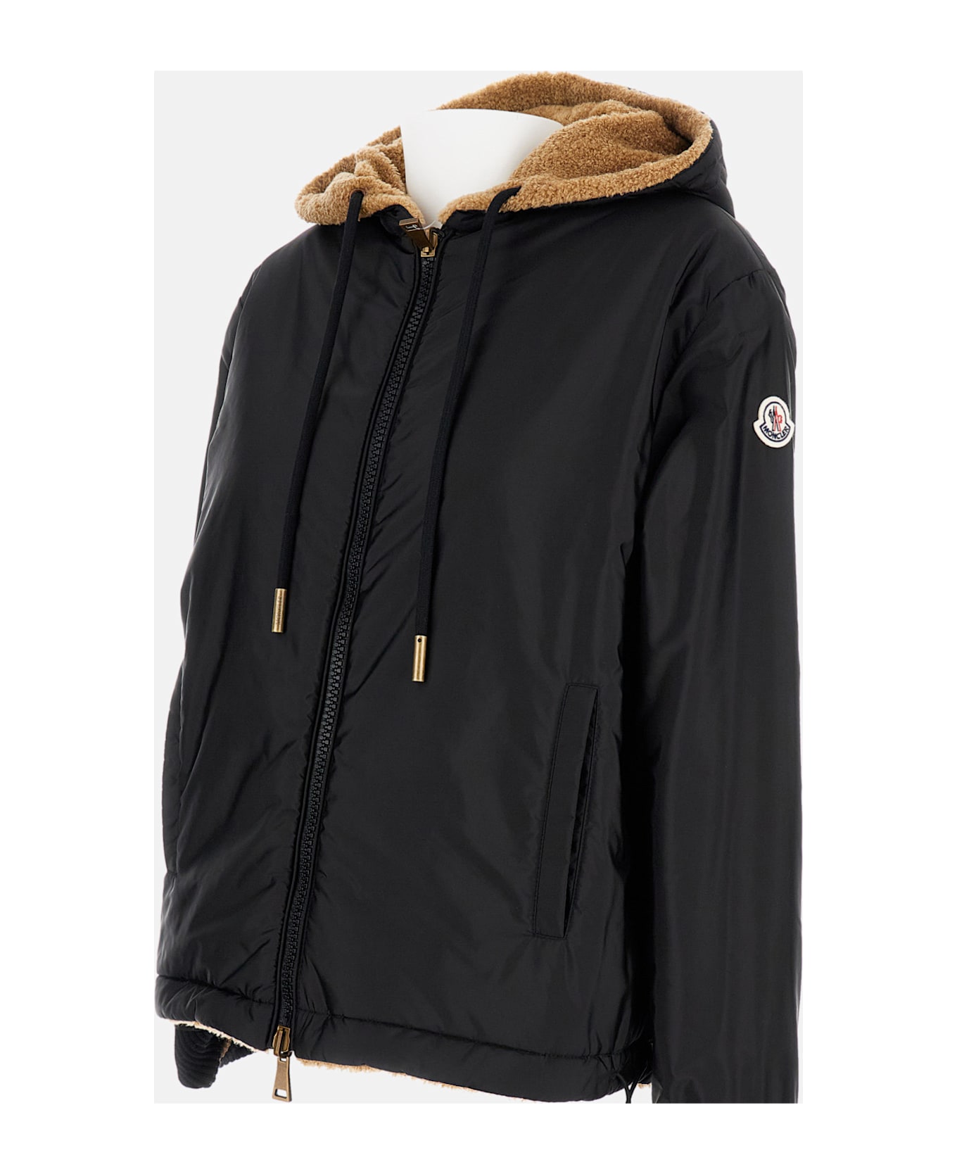 Moncler Zip Up Cardigan - Brown