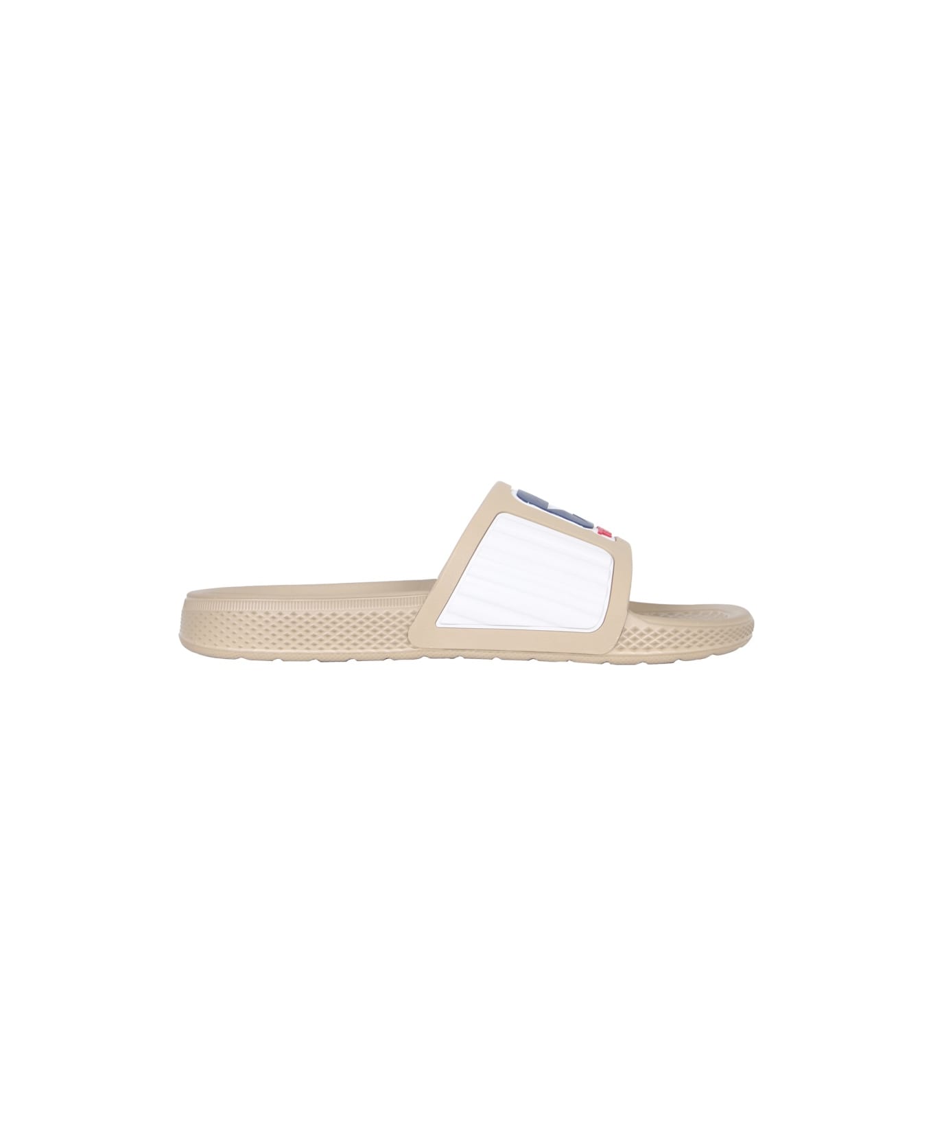 Telfar Rubber Slide Sandals - BEIGE