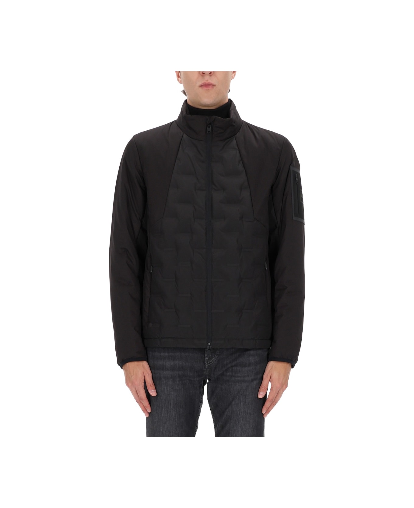 Hugo Boss "down Hybrid" Jacket - BLACK