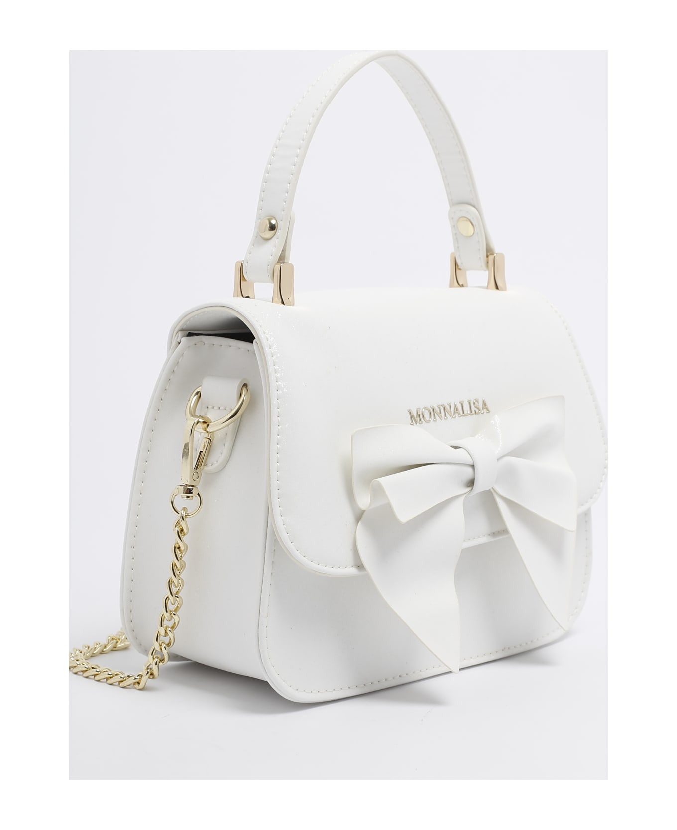 Monnalisa Handbag Shoulder Bag - BIANCO アクセサリー＆ギフト