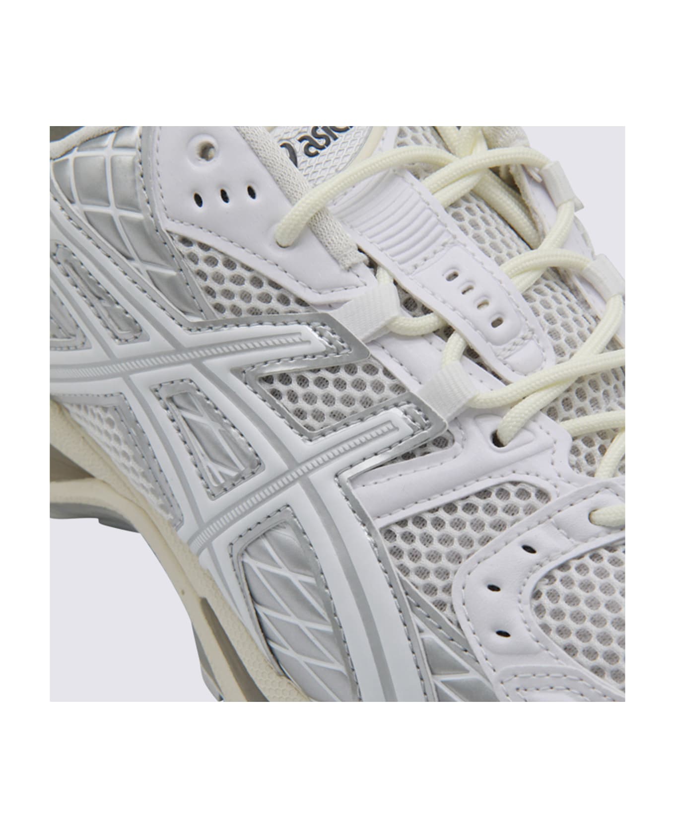 Asics White Gel Nimbus Sneakers - White/Pure Silver