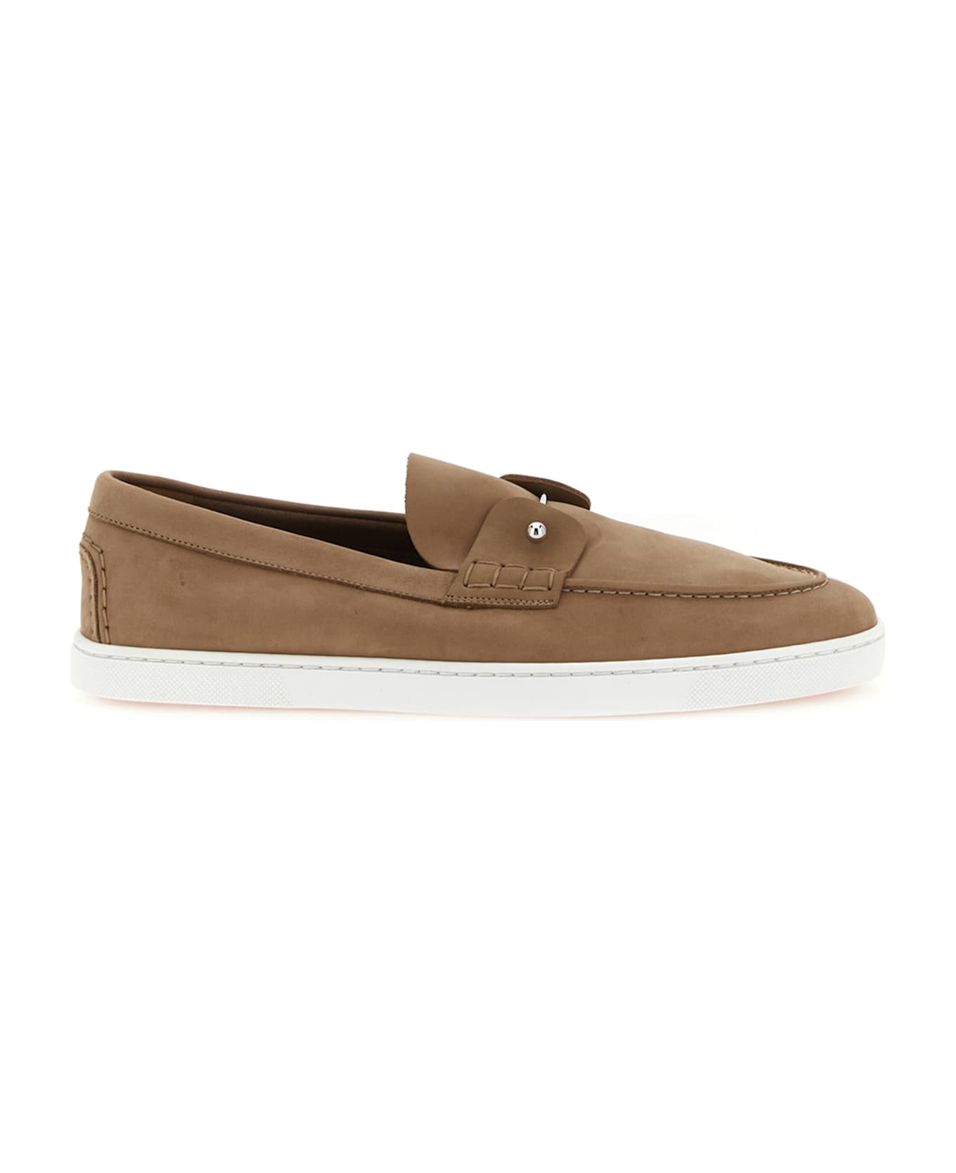 Christian Louboutin 
chambeliboat Flat
 Loafers - Beige