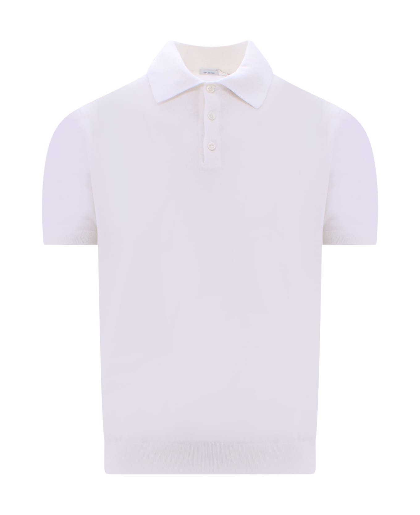 Malo Polo Shirt - White ポロシャツ