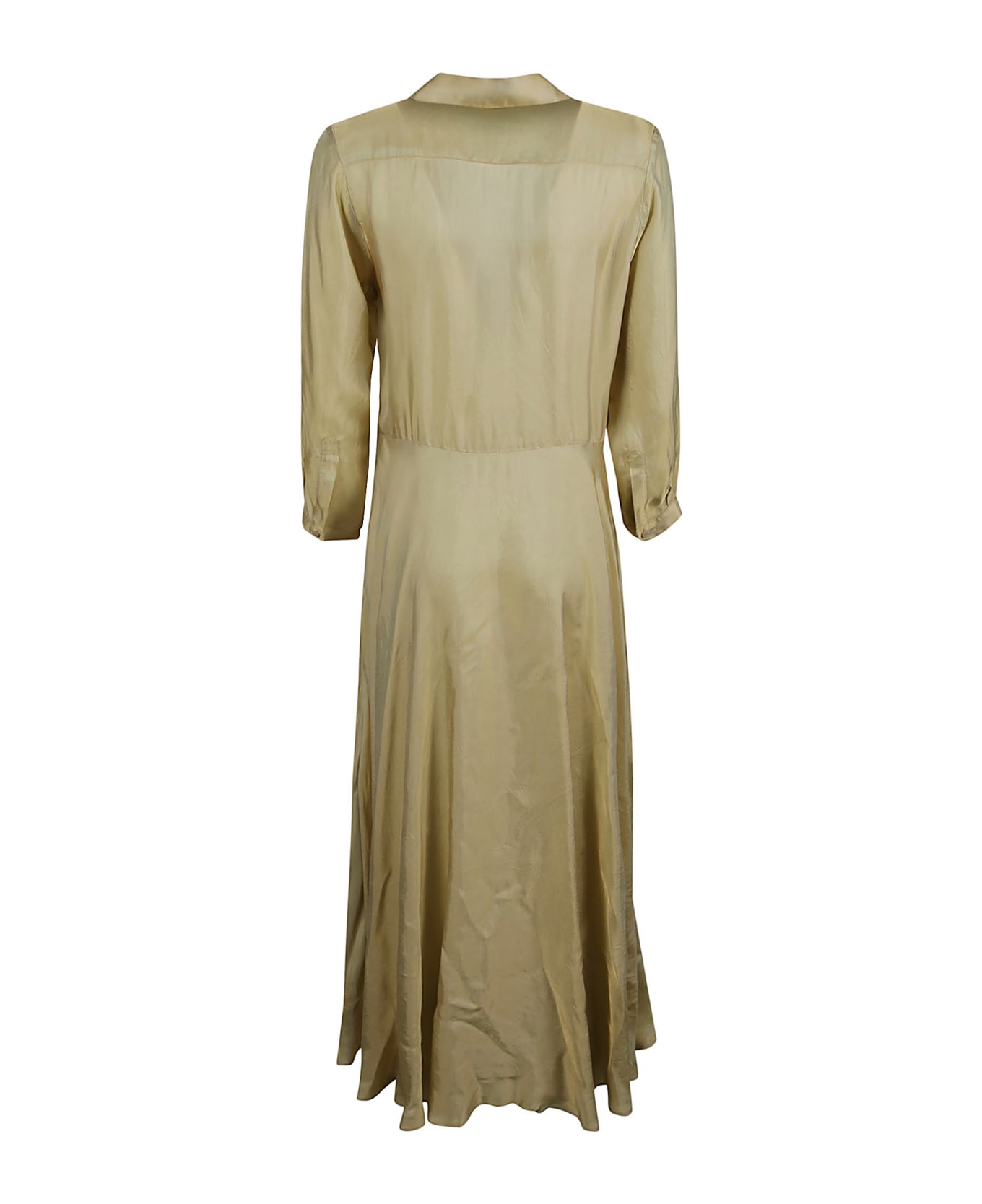 Aspesi Shirt Long Dress - Ocra