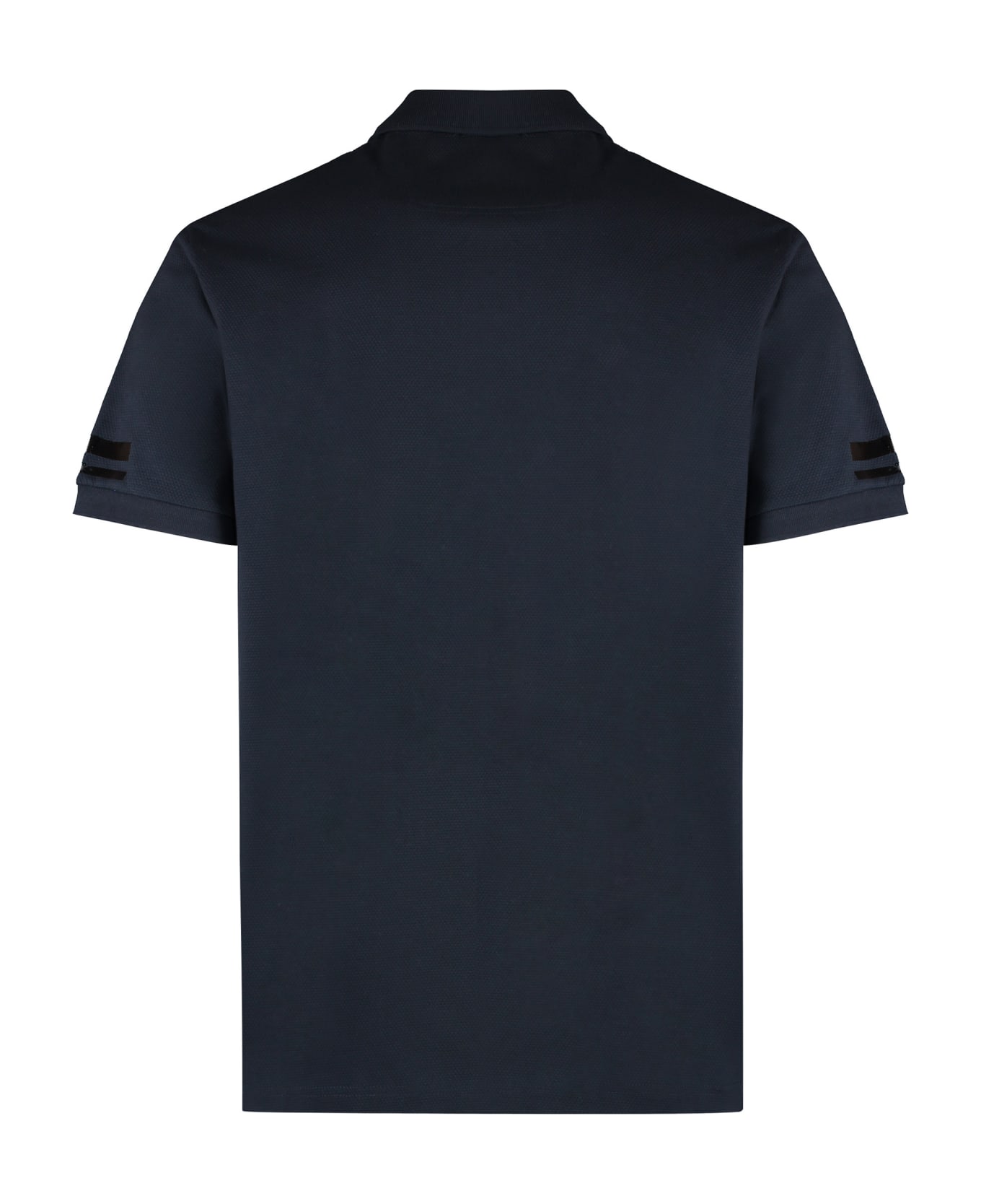 Hugo Boss Stretch Cotton Short Sleeve Polo Shirt - blue