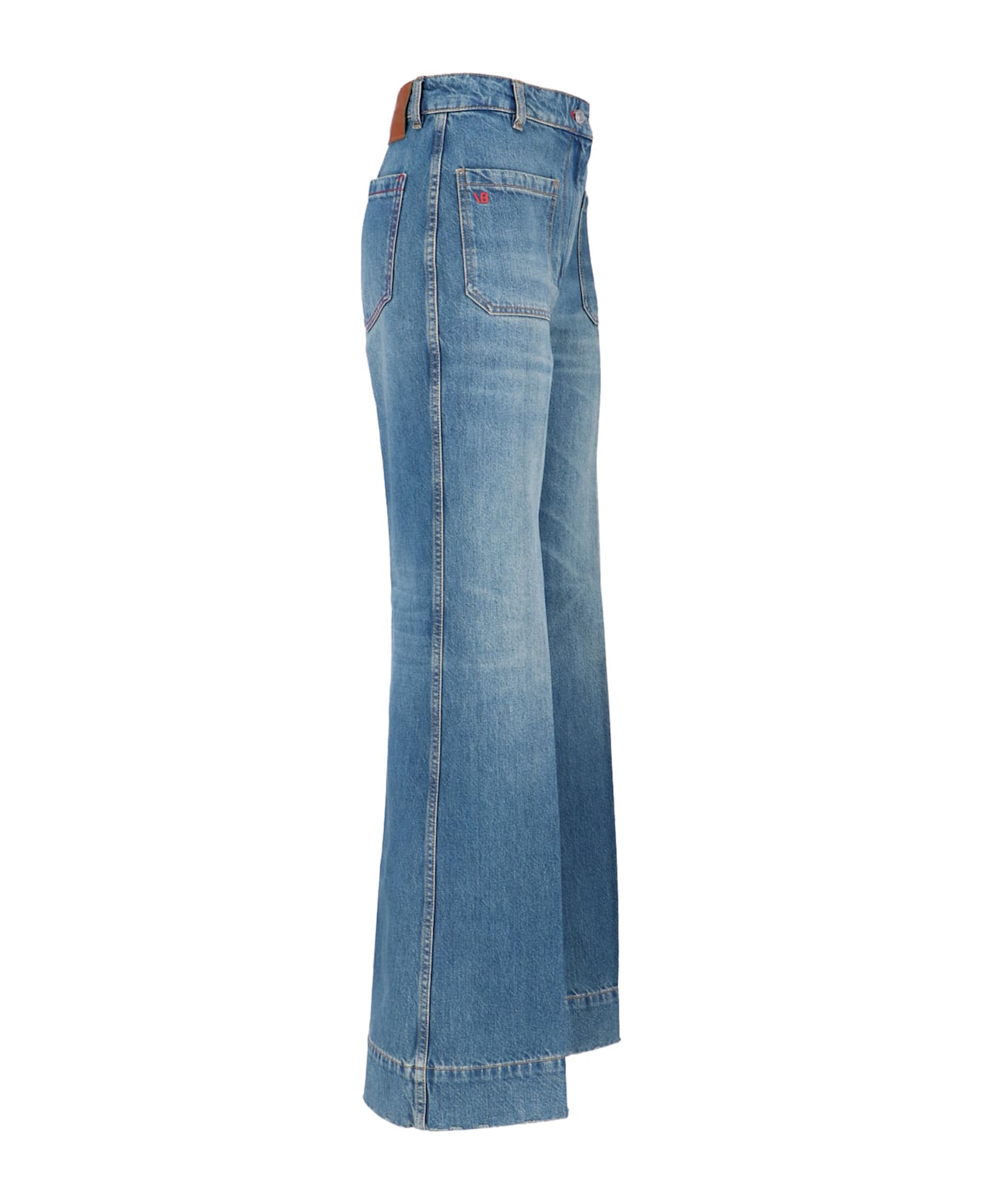 Victoria Beckham 
alina High Waisted
 Jeans - Blue