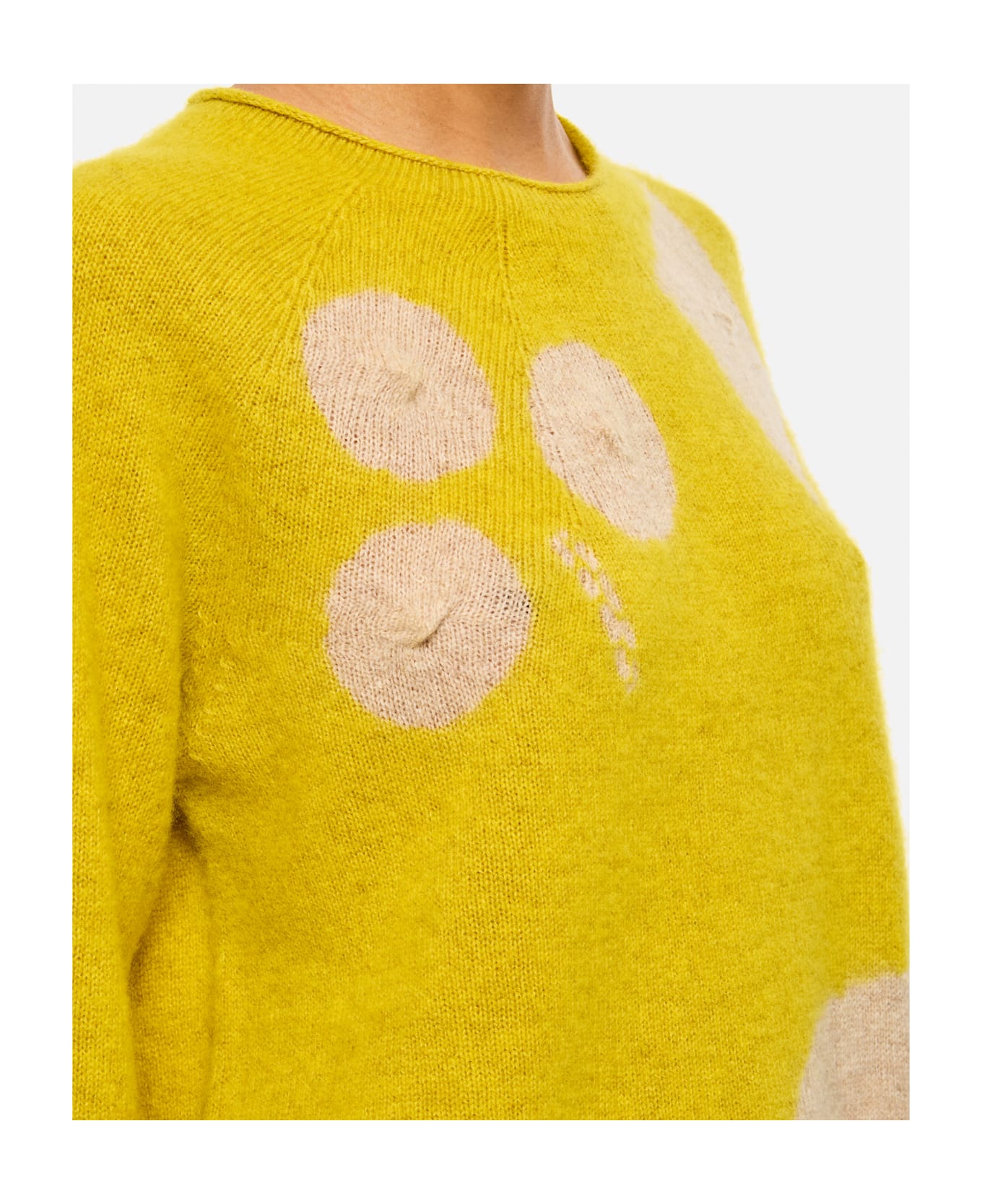 Suzusan Cashmere Seamless Pullover Long - Yellow