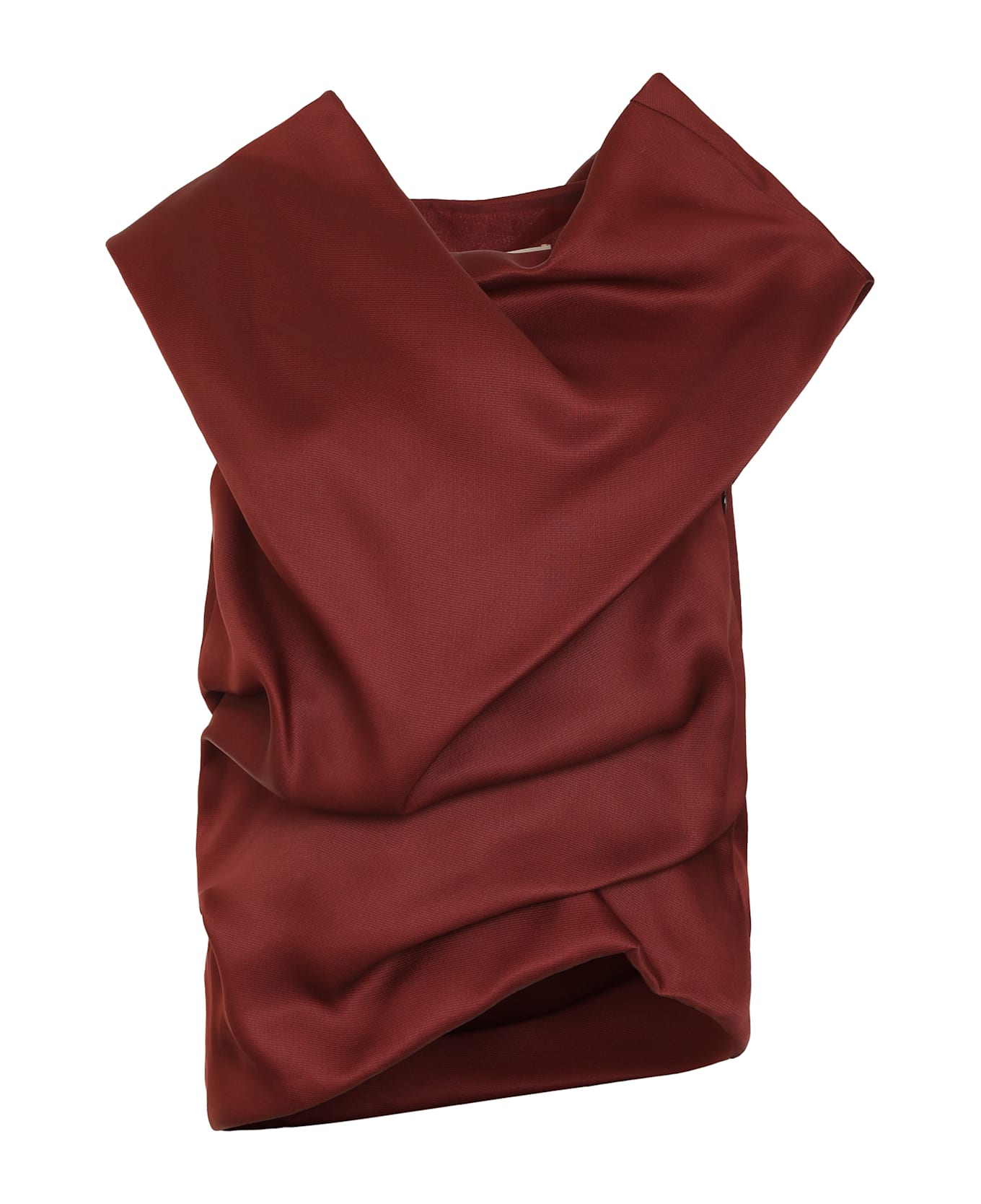 Khaite Silk Blouse - Burgundy