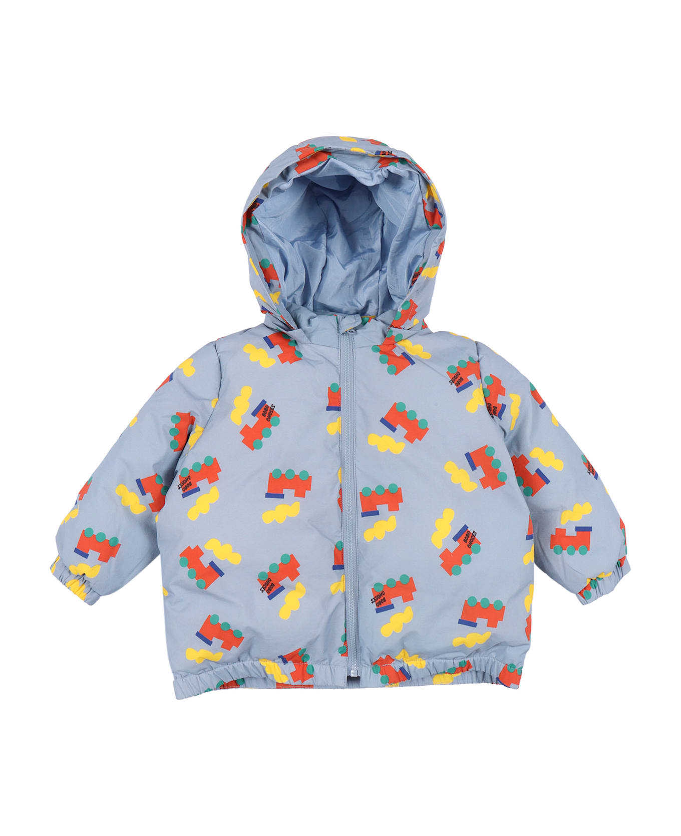 Bobo Choses Bobo Choo Choo All Over Anorak - LIGHT BLUE